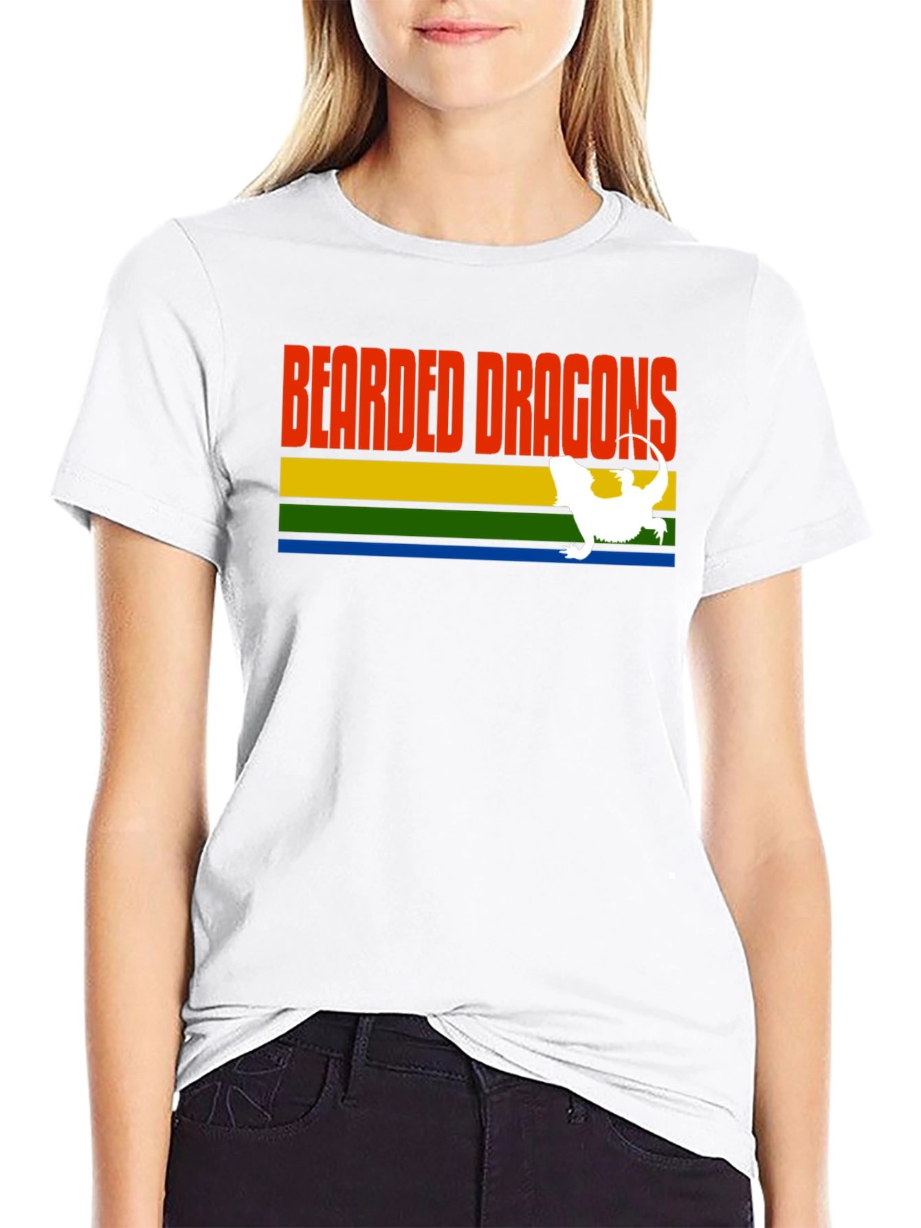 Bearded Dragons T-Shirt - Retro Style
