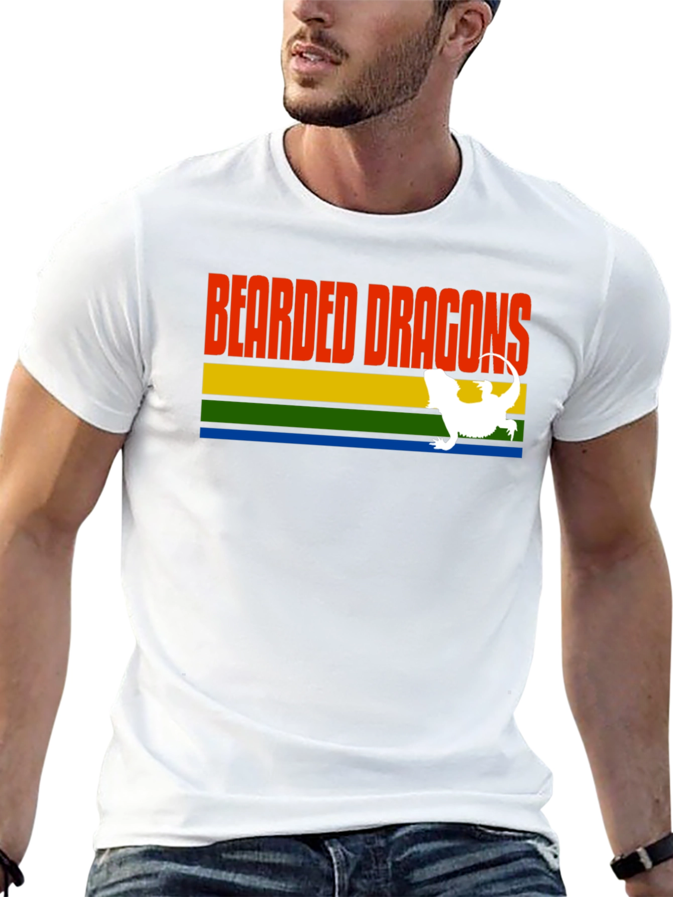 Bearded Dragons T-Shirt - Retro Style