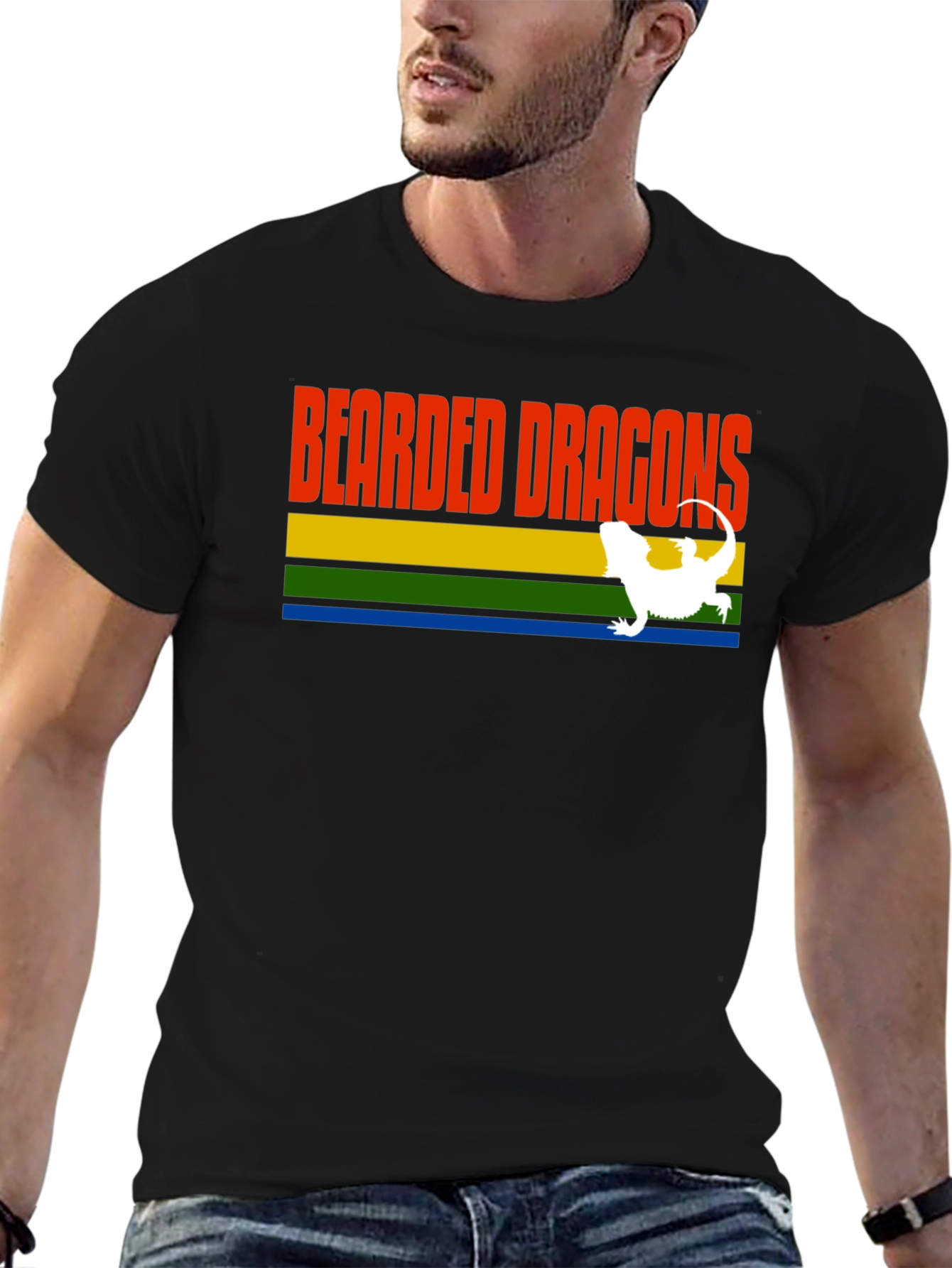 Bearded Dragons T-Shirt - Retro Style