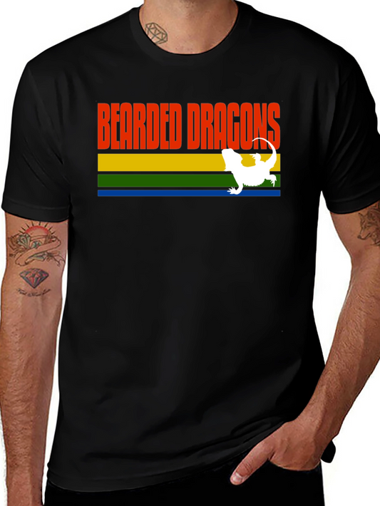 Bearded Dragons T-Shirt - Retro Style