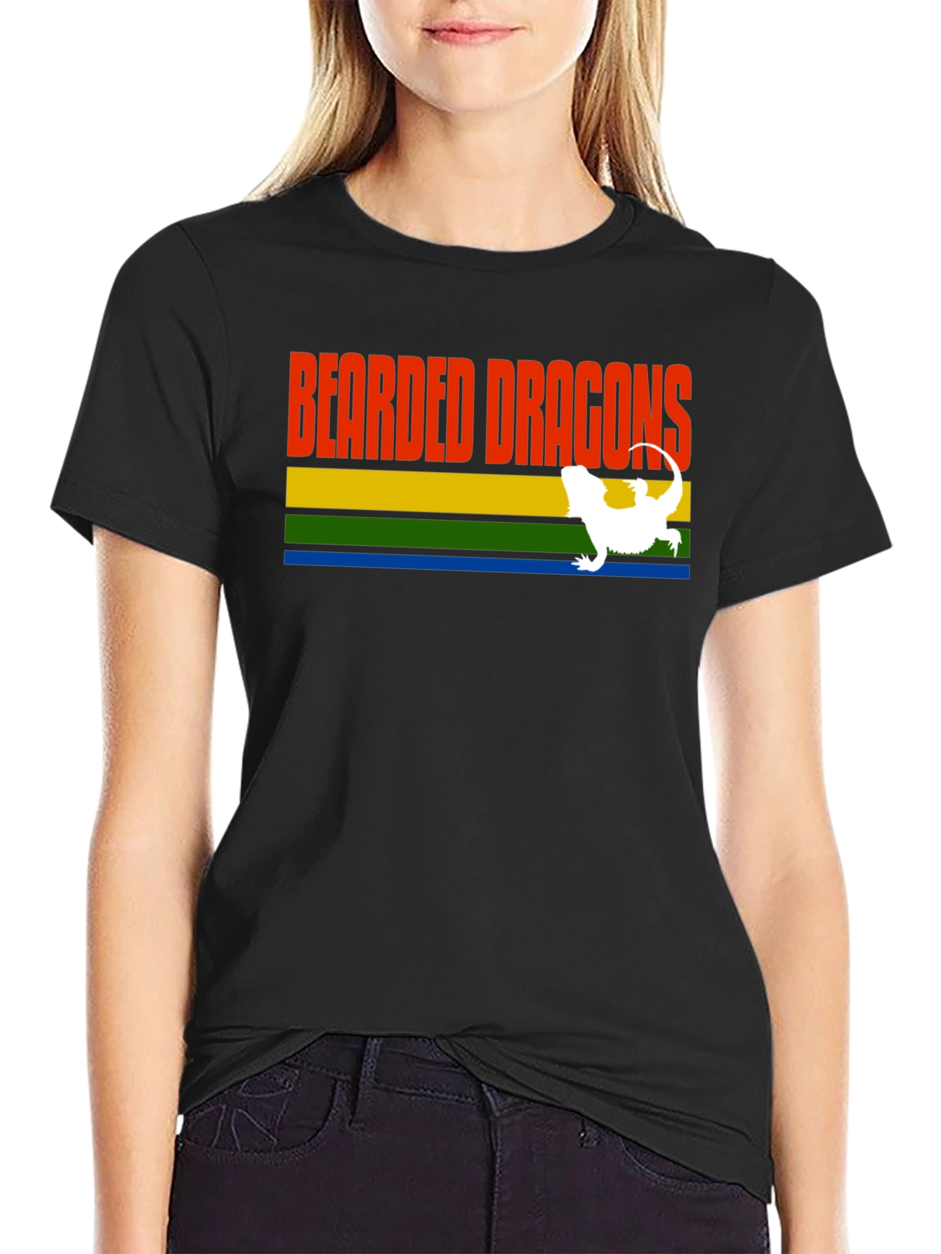 Bearded Dragons T-Shirt - Retro Style