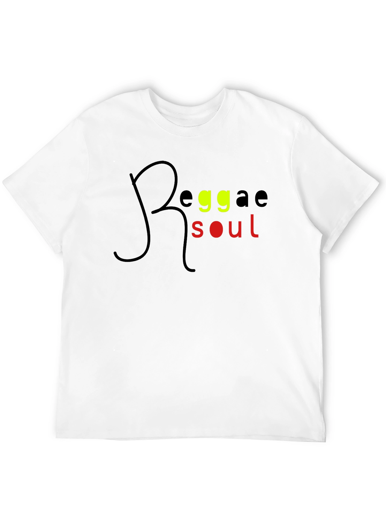 Reggae Soul Graphic Tee - Stylish Black T-Shirt
