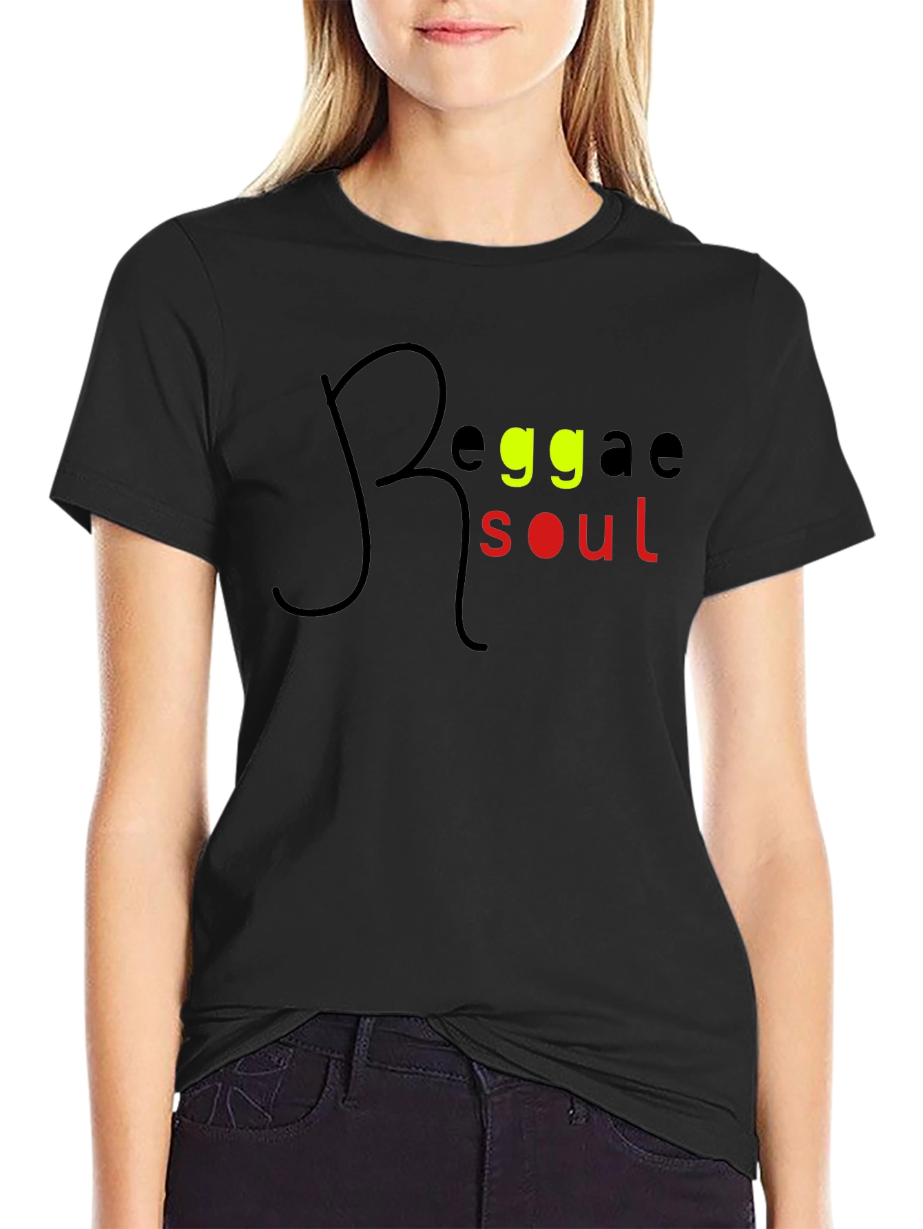 Reggae Soul Graphic Tee - Stylish Black T-Shirt