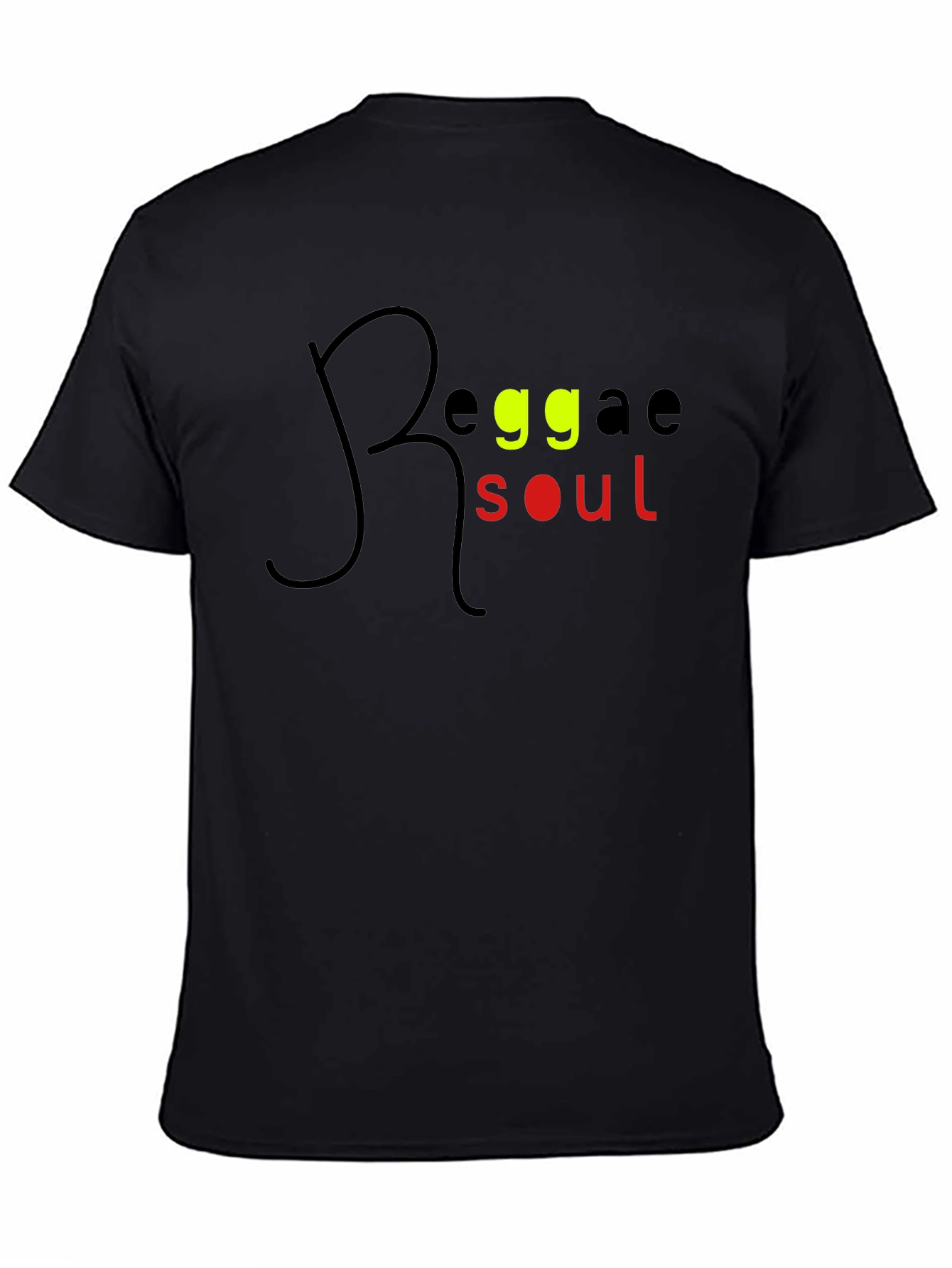 Reggae Soul Graphic Tee - Stylish Black T-Shirt