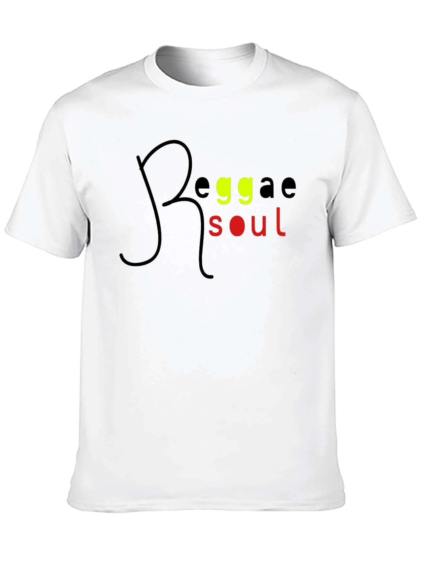 Reggae Soul Graphic Tee - Stylish Black T-Shirt
