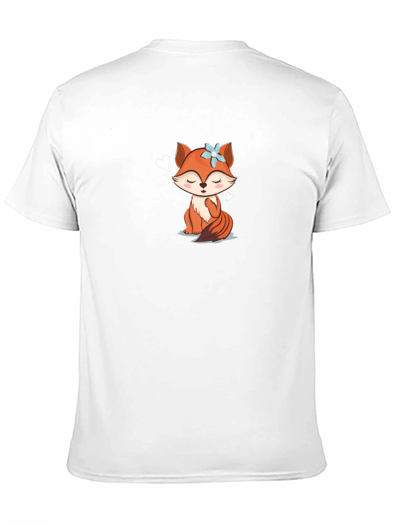 Cute Fox Graphic T-Shirt - Soft Cotton Blend