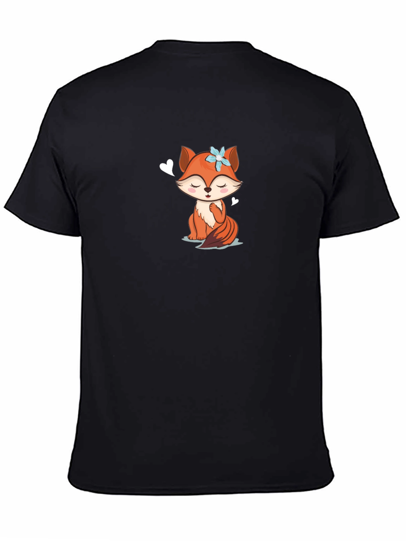 Cute Fox Graphic T-Shirt - Soft Cotton Blend