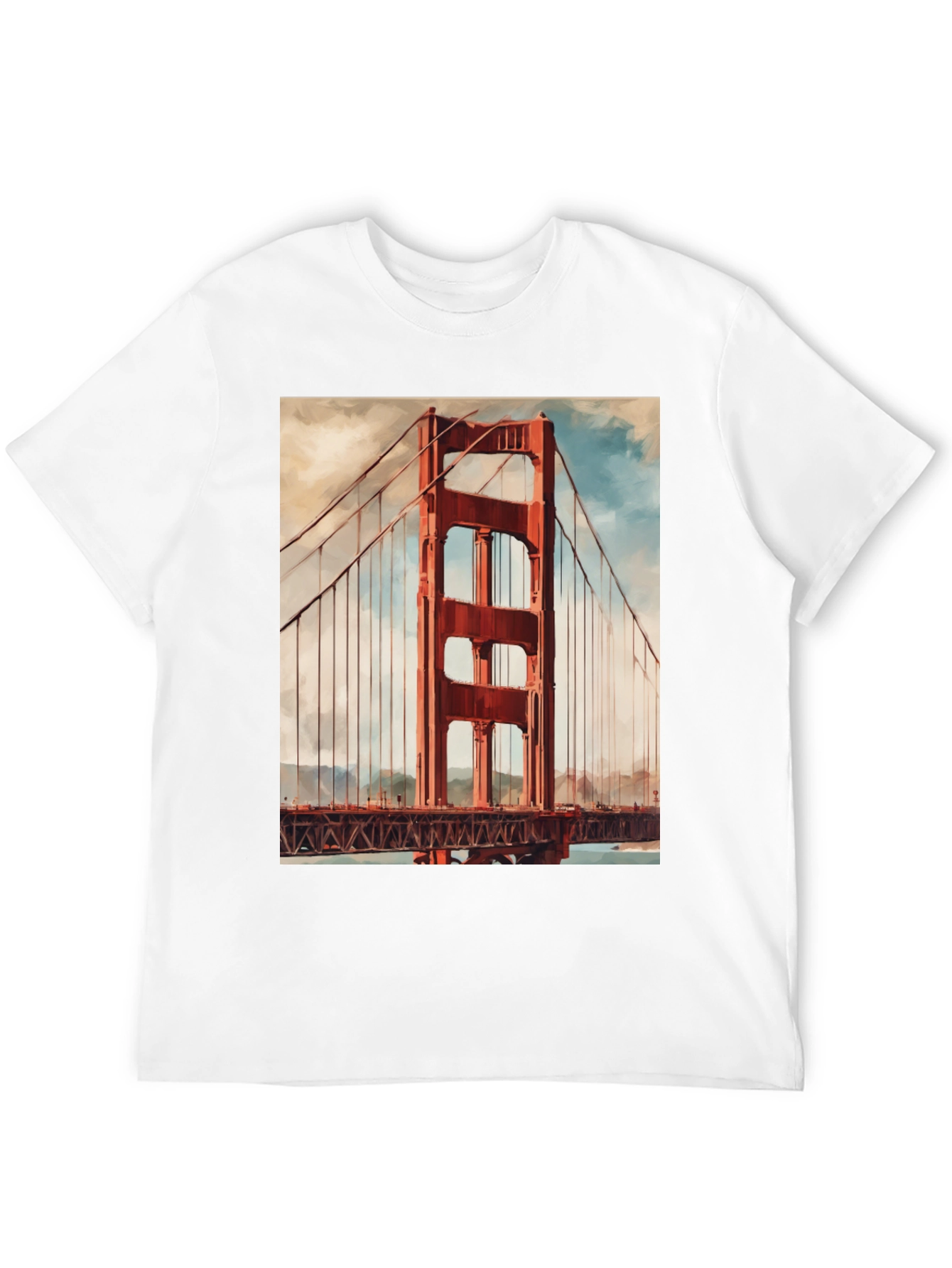 Golden Gate Bridge Graphic Tee - San Francisco T-Shirt