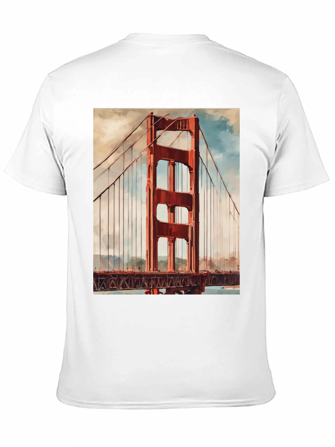 Golden Gate Bridge Graphic Tee - San Francisco T-Shirt