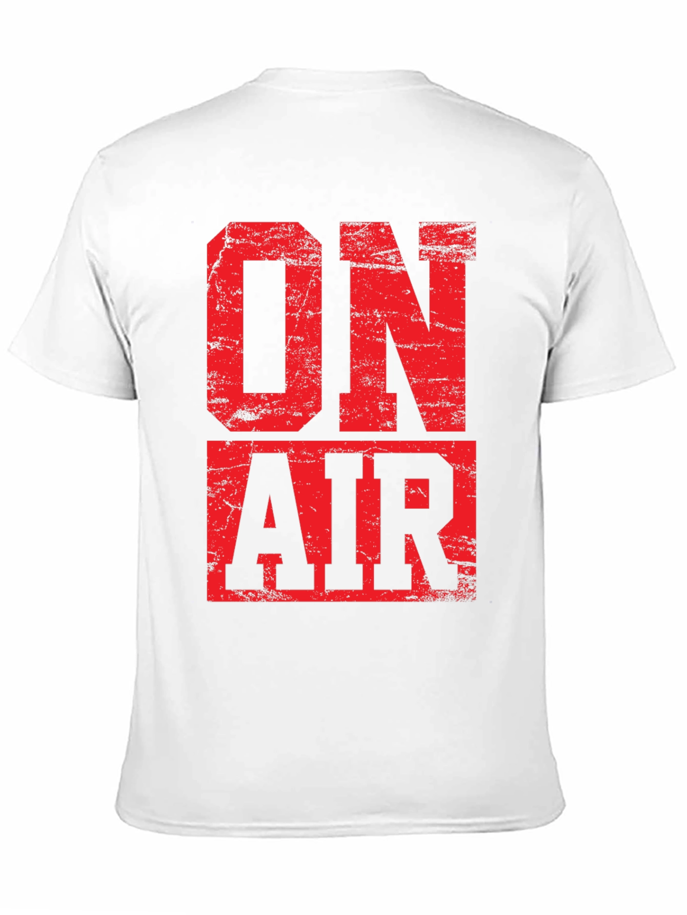 On Air T-Shirt - Bold Red Graphic Tee