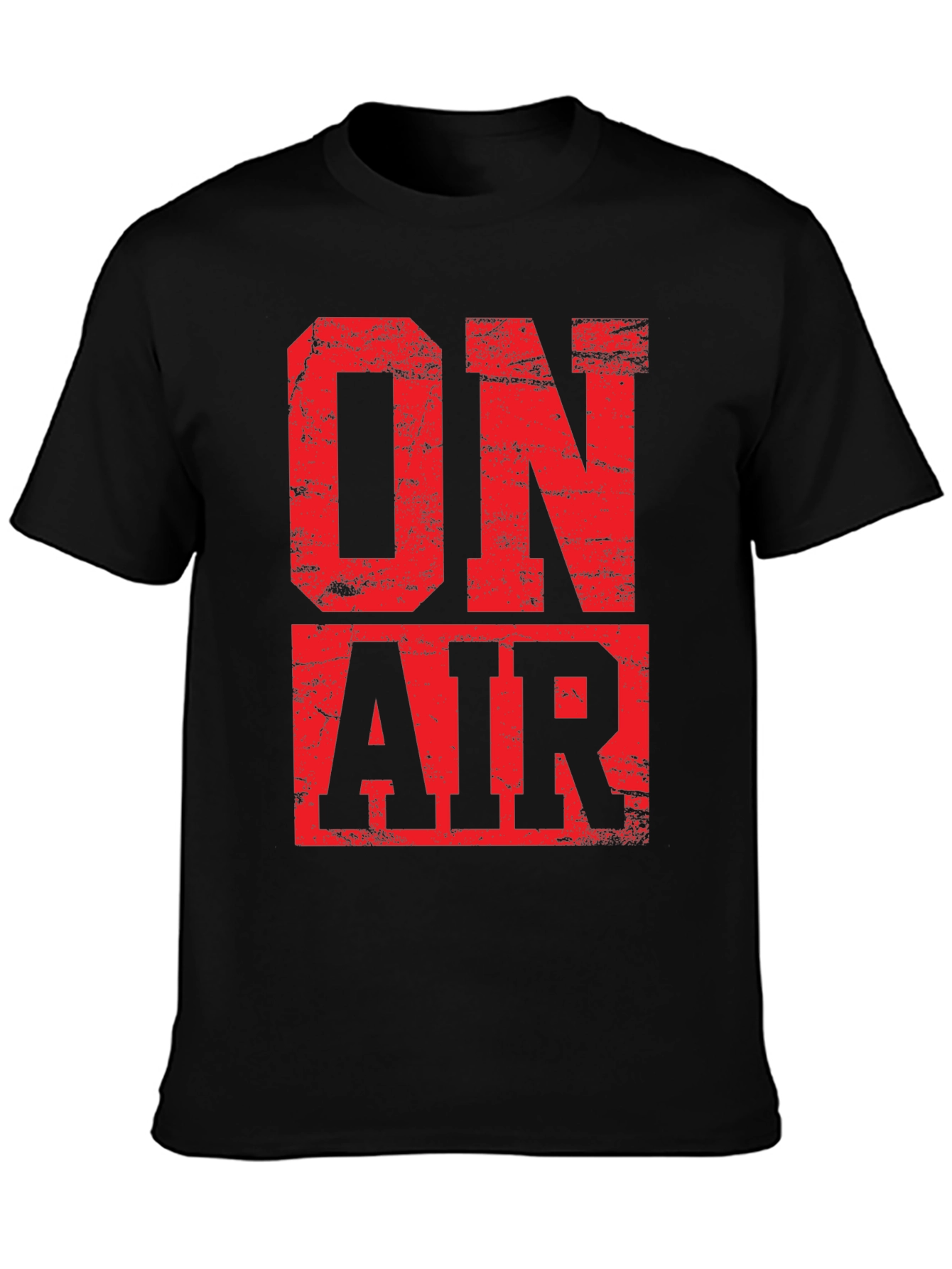 On Air T-Shirt - Bold Red Graphic Tee
