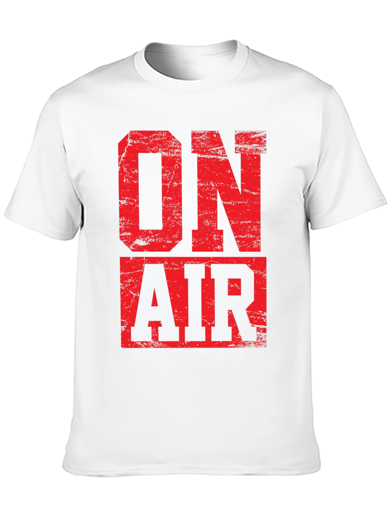 On Air T-Shirt - Bold Red Graphic Tee