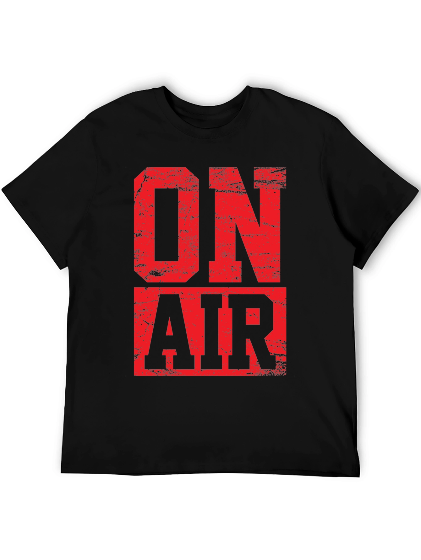 On Air T-Shirt - Bold Red Graphic Tee