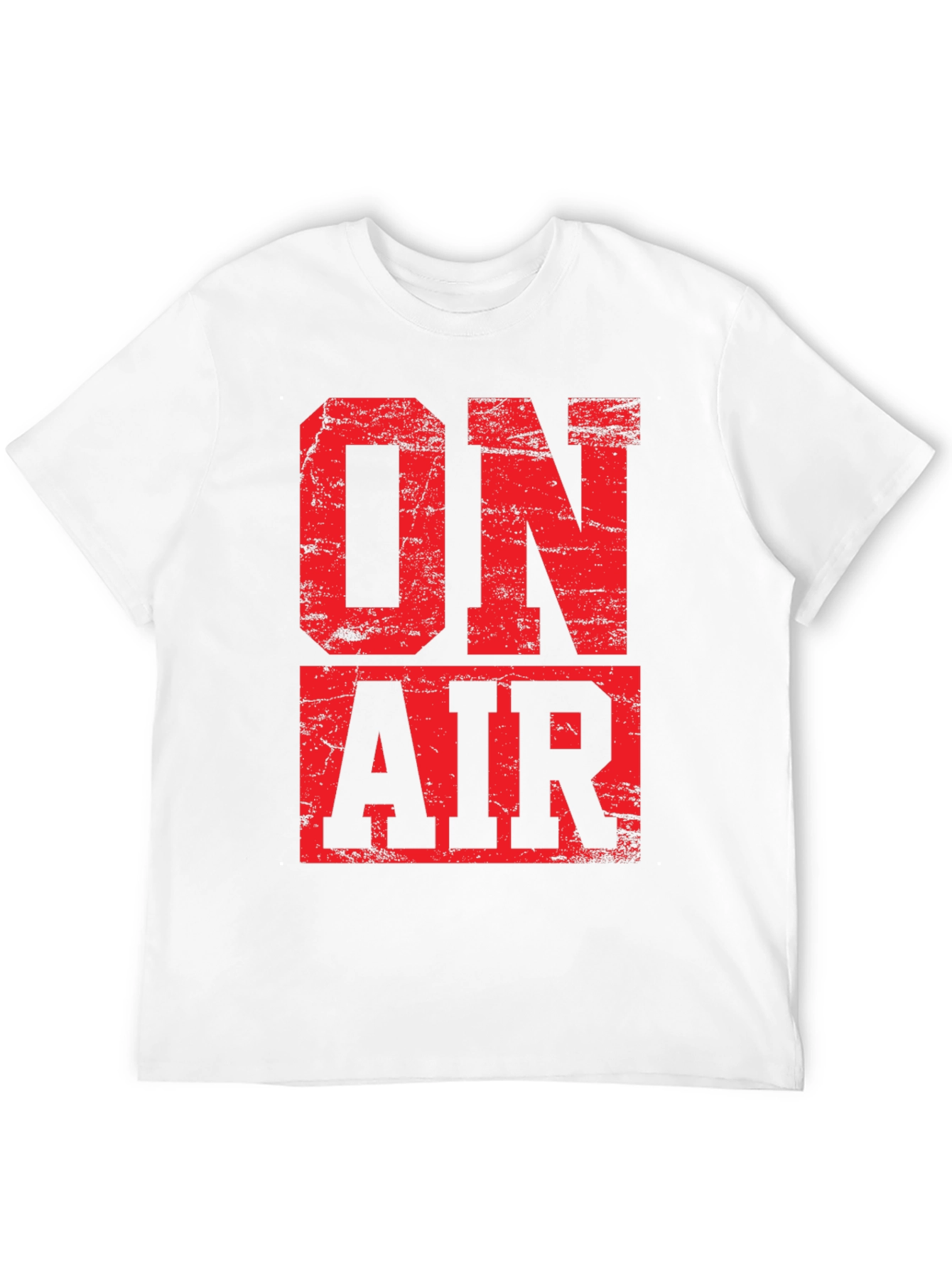 On Air T-Shirt - Bold Red Graphic Tee