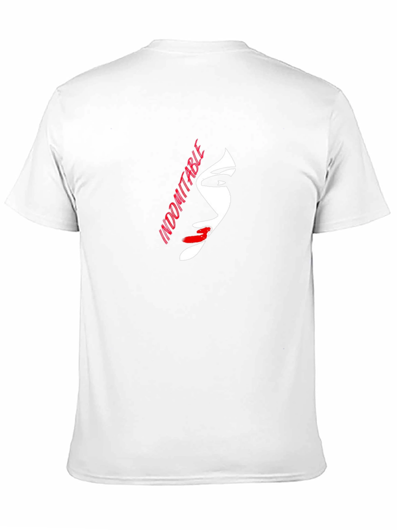 Indomitable Graphic Print Black T-Shirt