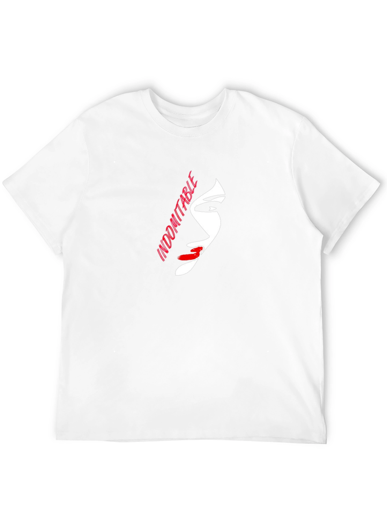 Indomitable Graphic Print Black T-Shirt
