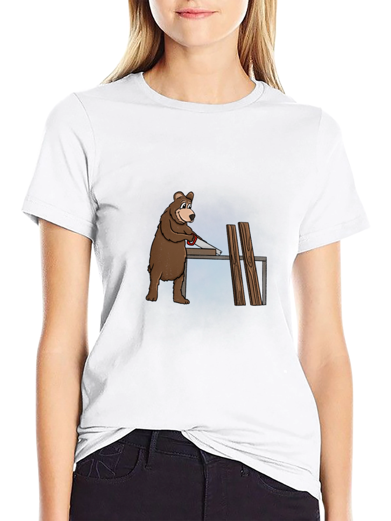 Bear Carpenter Black T-Shirt