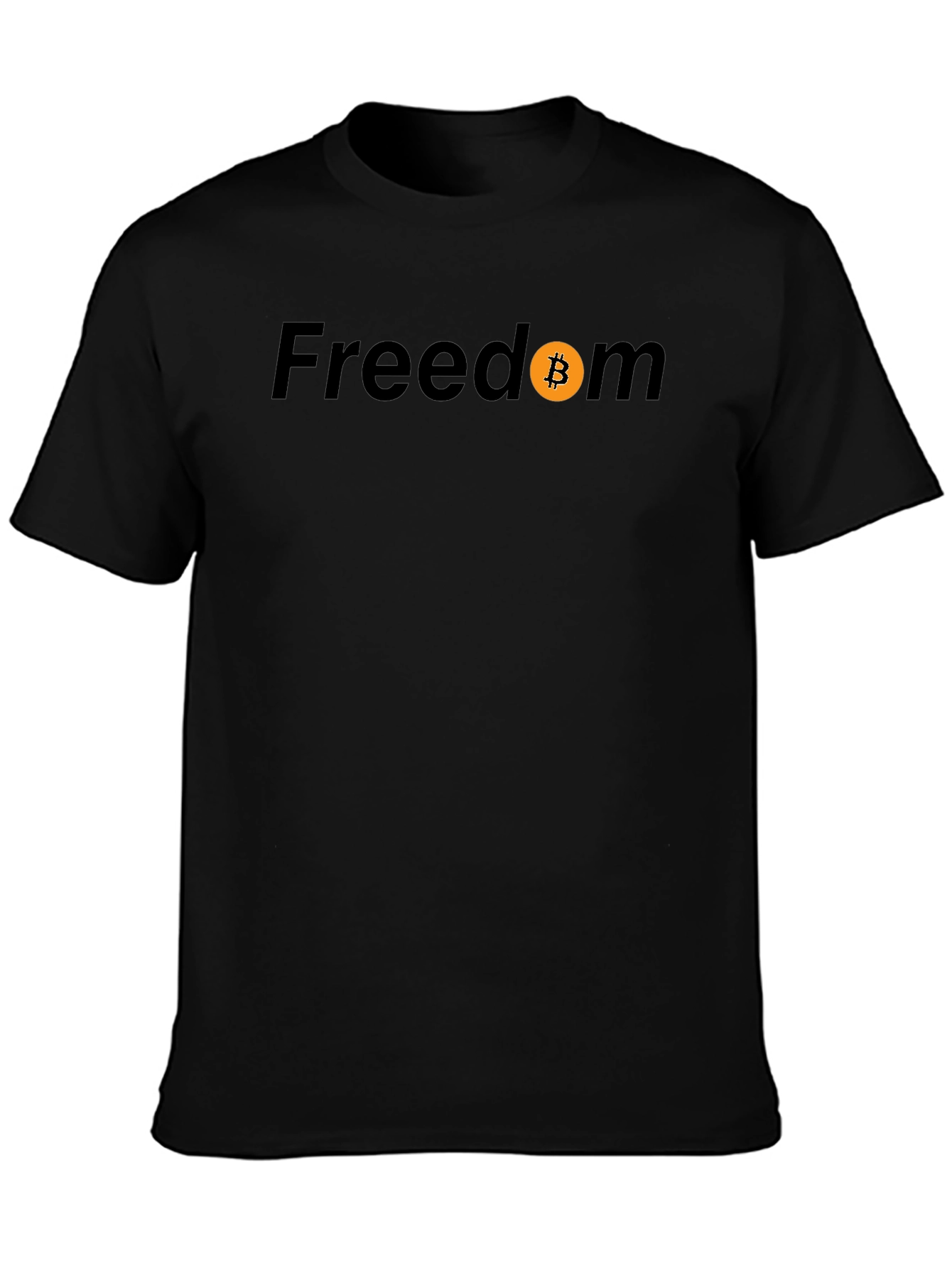 Freedom Bitcoin Black T-Shirt