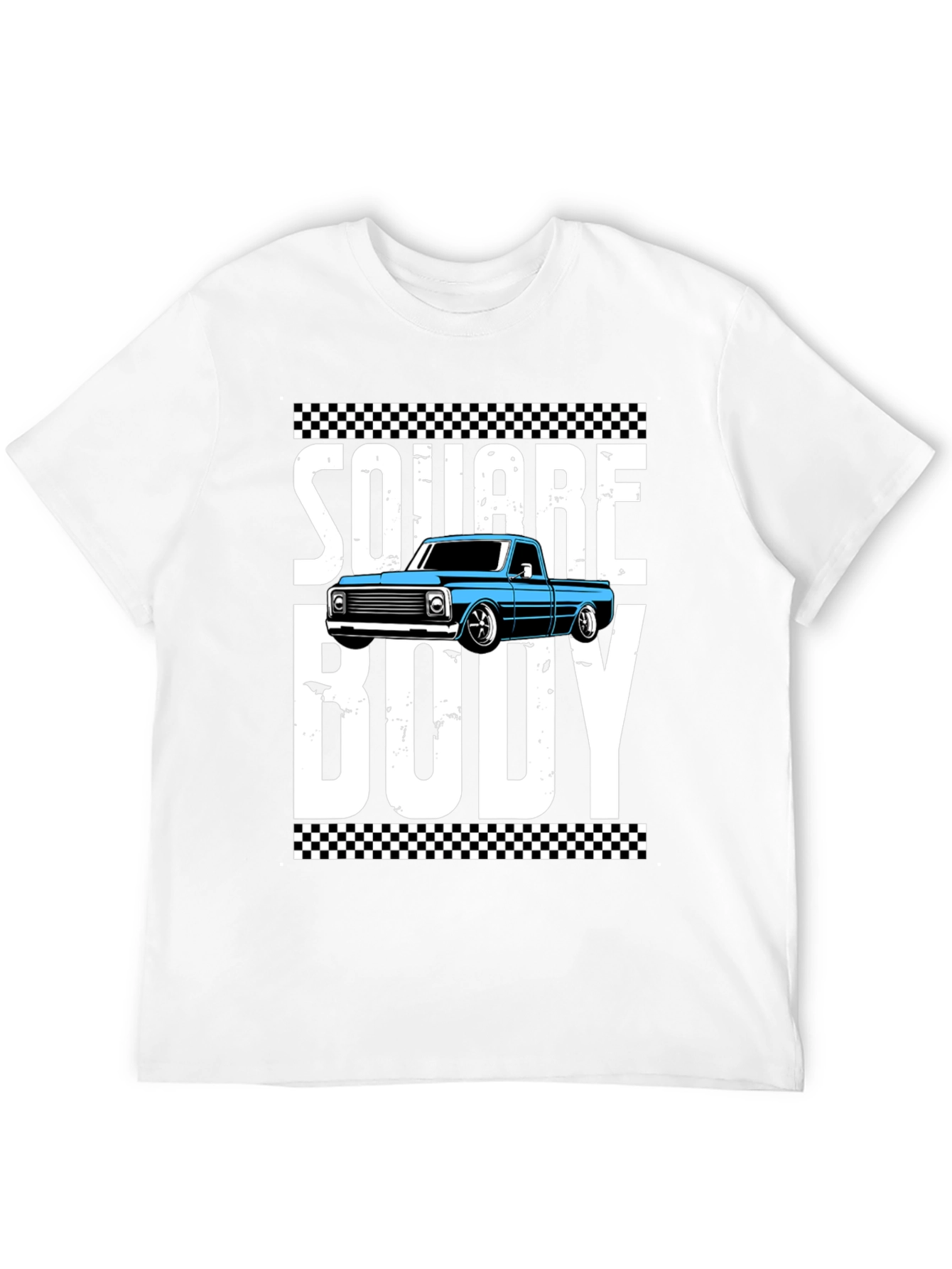 Square Body Graphic Tee - Truck Enthusiast Shirt