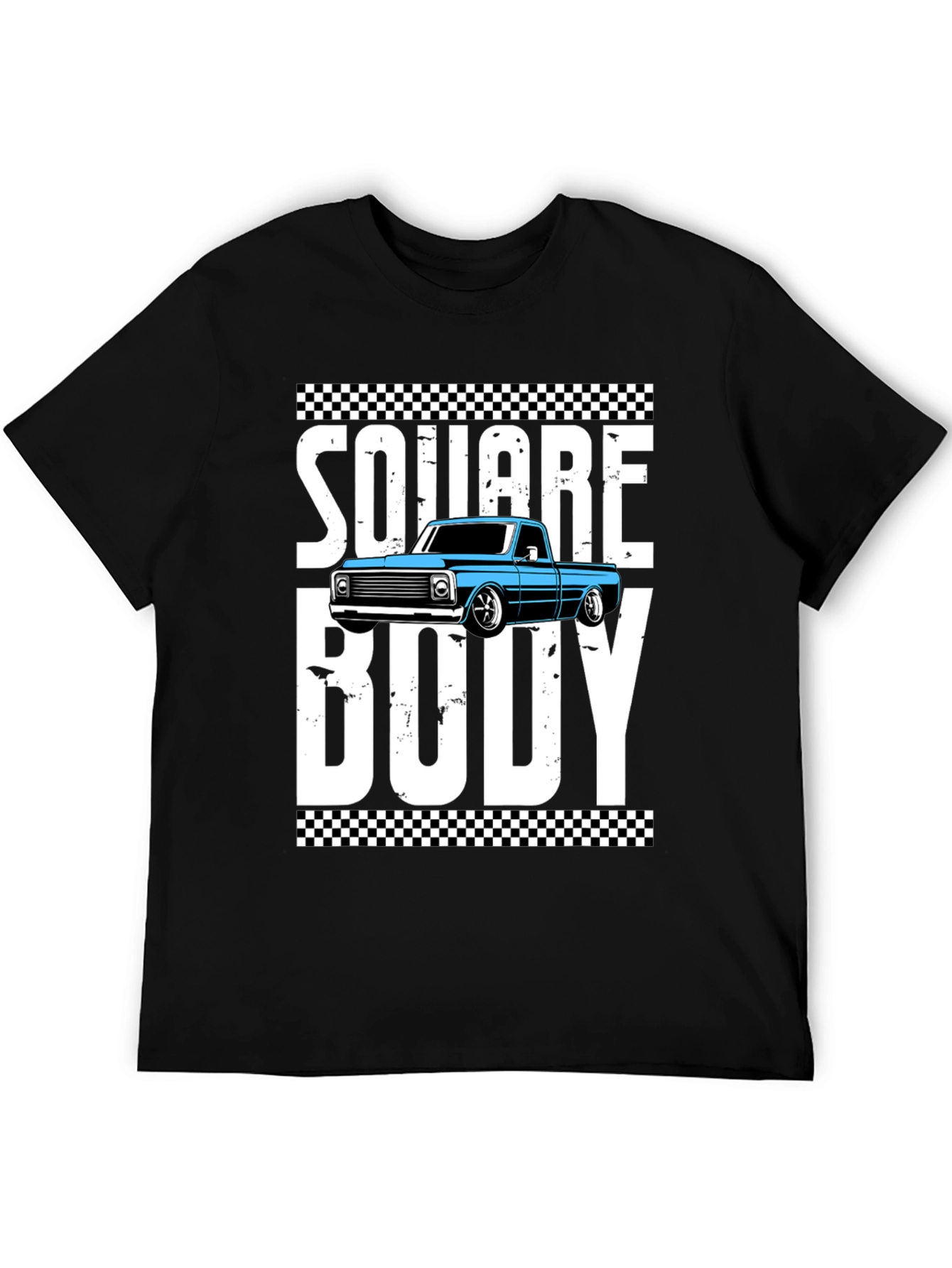 Square Body Graphic Tee - Truck Enthusiast Shirt
