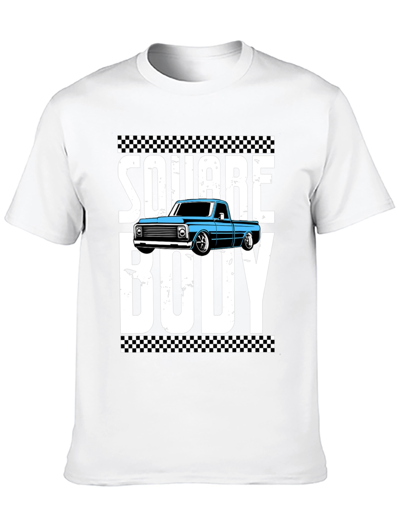 Square Body Graphic Tee - Truck Enthusiast Shirt