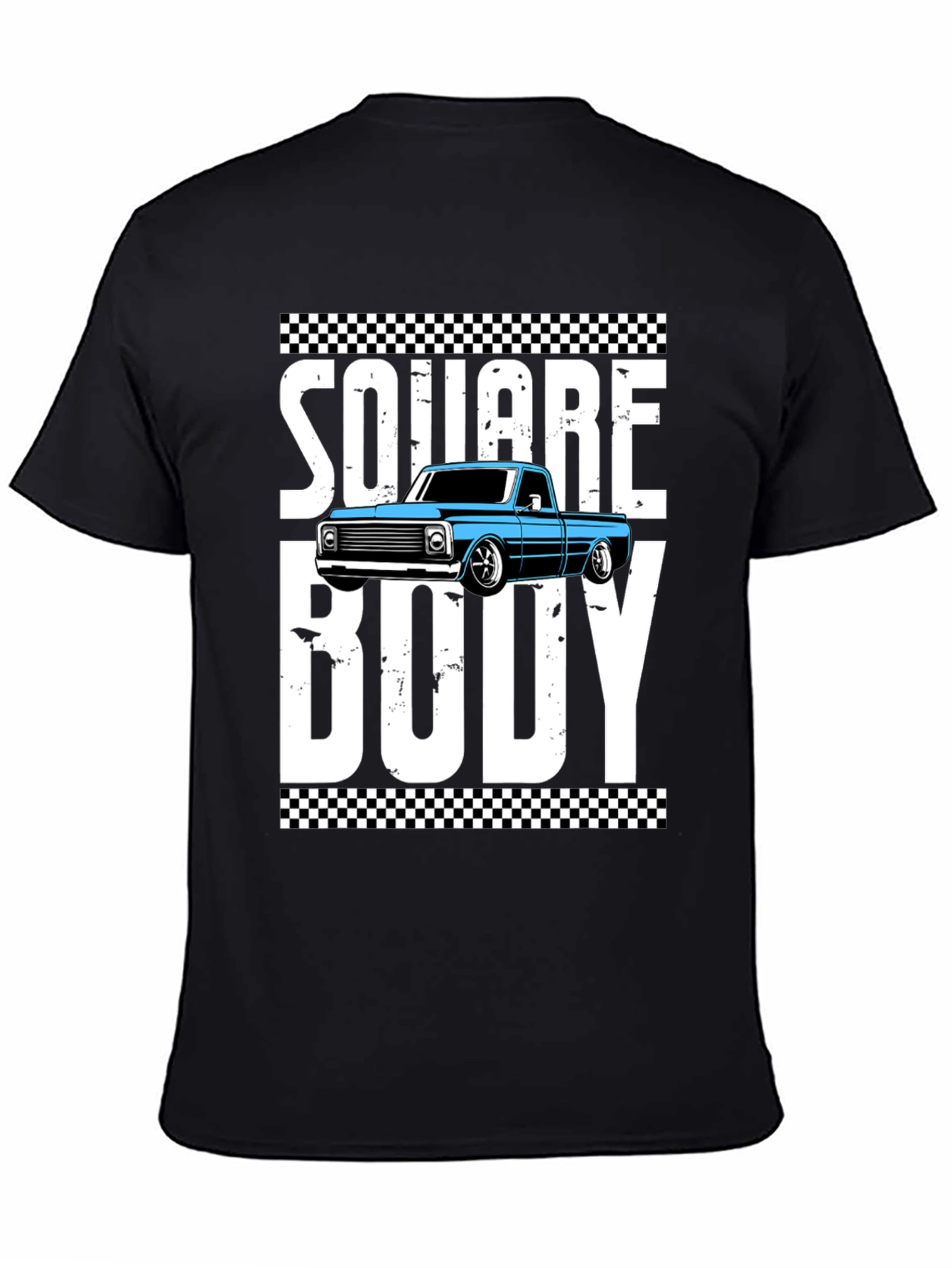 Square Body Graphic Tee - Truck Enthusiast Shirt