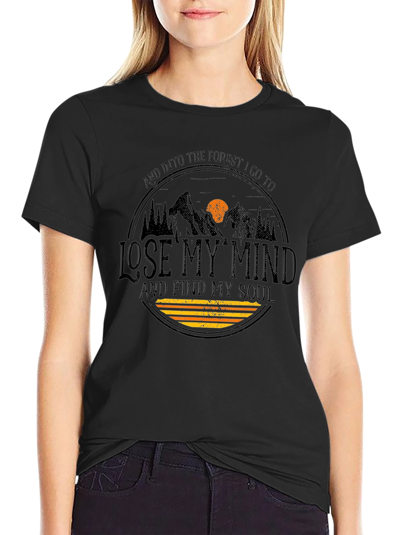 Forest Mind Soul Mens Graphic Tee