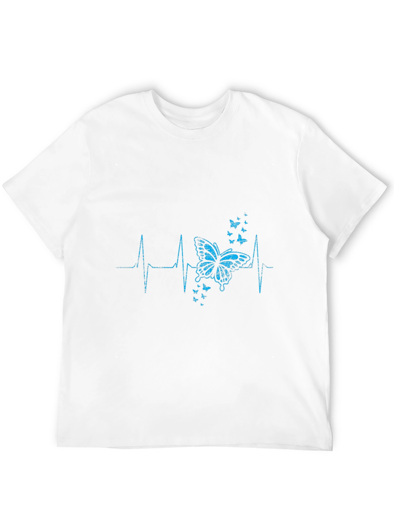 Butterfly Heartbeat T-Shirt - Stylish Graphic Tee