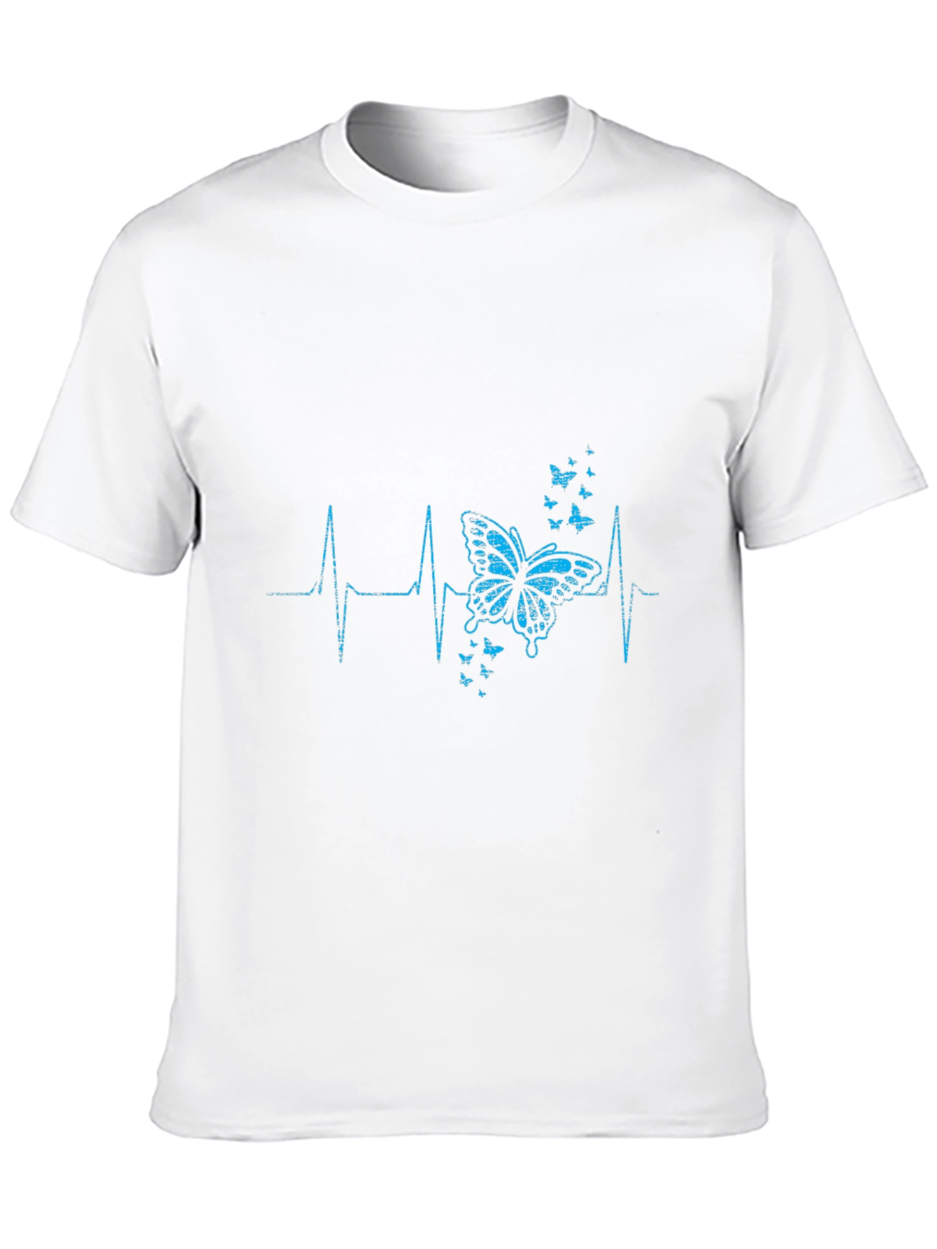 Butterfly Heartbeat T-Shirt - Stylish Graphic Tee