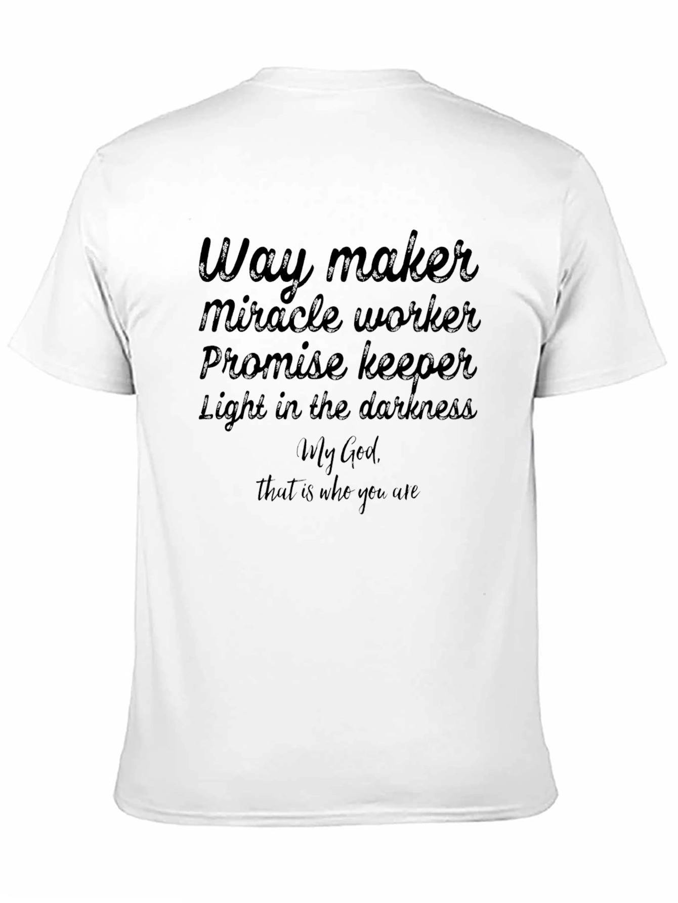 Way Maker Graphic T-Shirt - Inspirational Christian Apparel