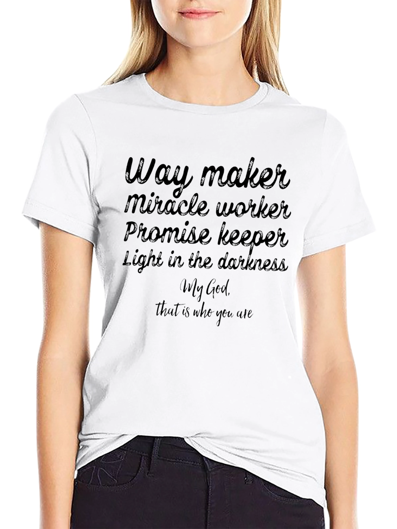 Way Maker Graphic T-Shirt - Inspirational Christian Apparel
