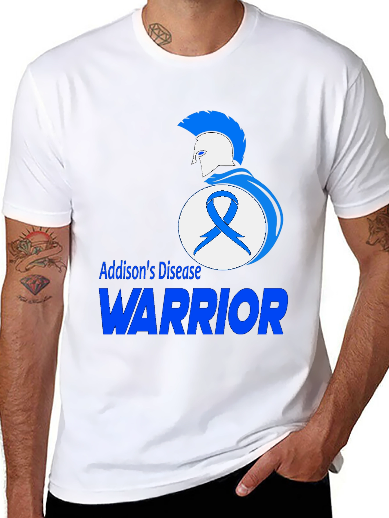 Addisons Disease Warrior T-Shirt