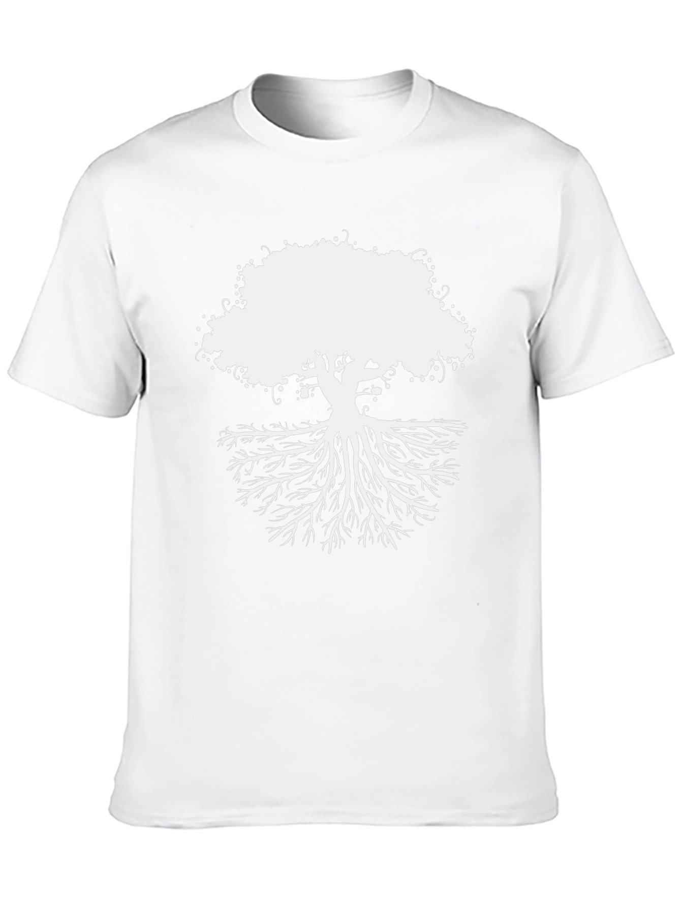 Tree of Life Graphic Tee - Black Cotton T-Shirt