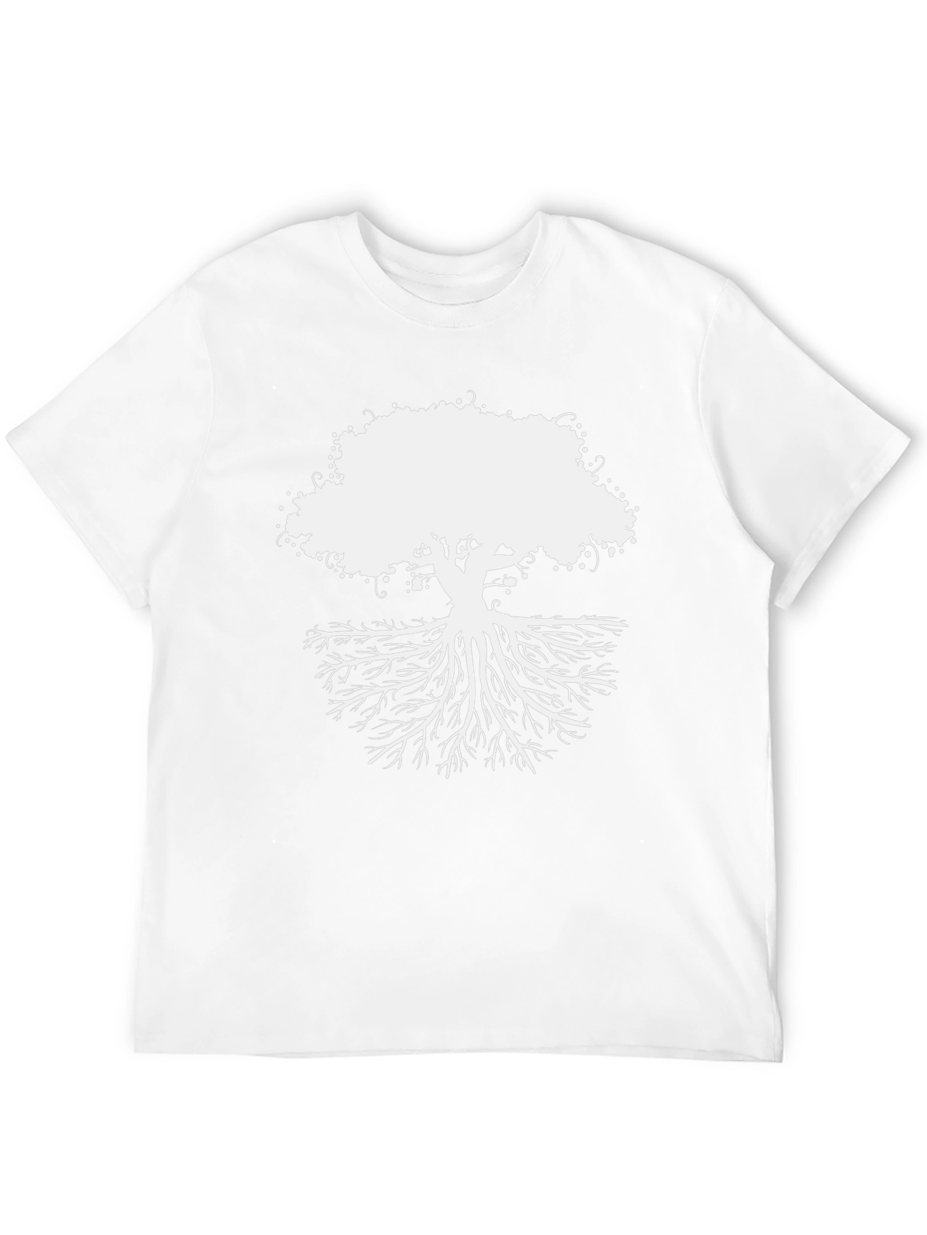 Tree of Life Graphic Tee - Black Cotton T-Shirt