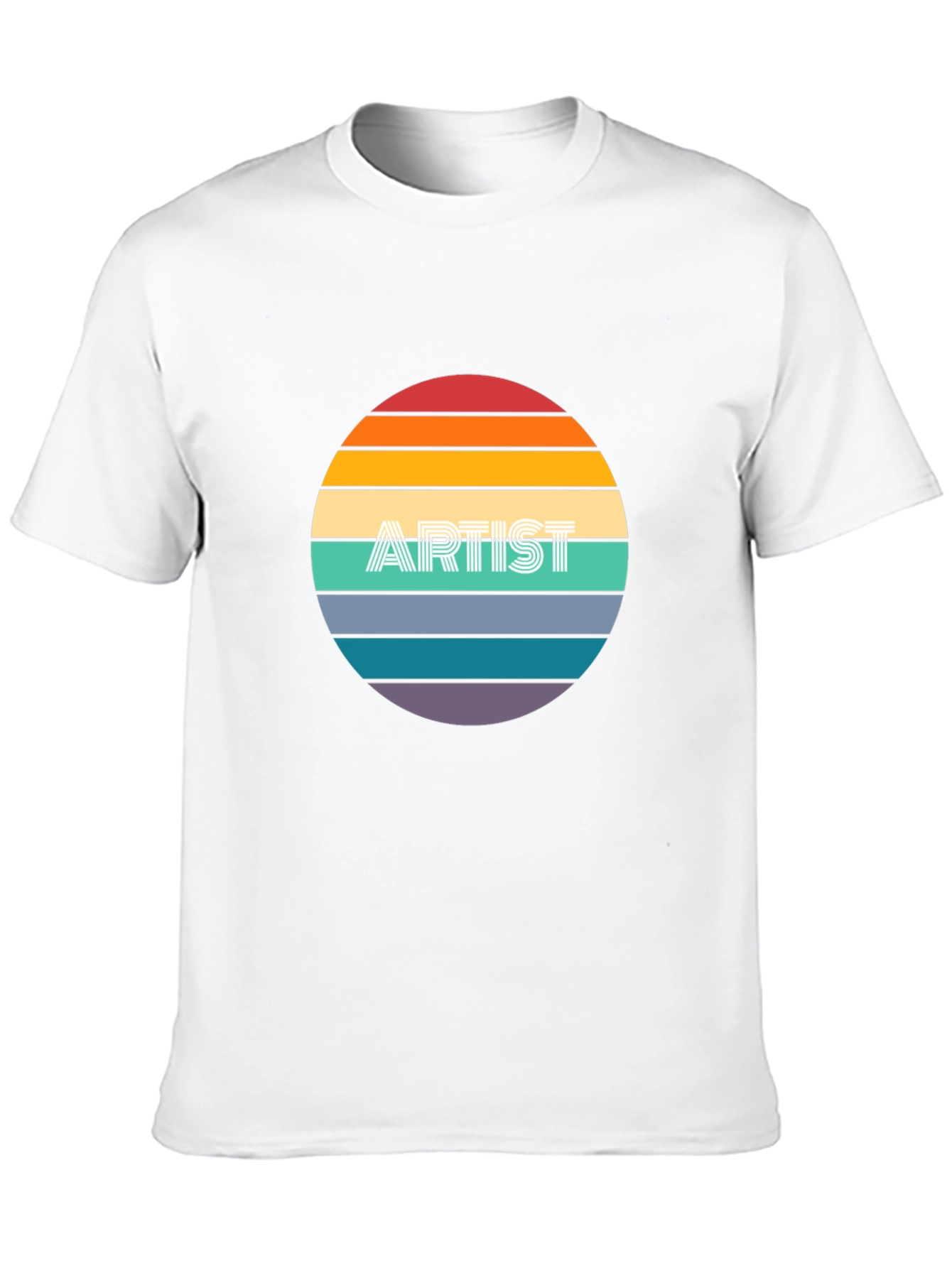 Artist Sunset Graphic T-Shirt - Soft Cotton Blend