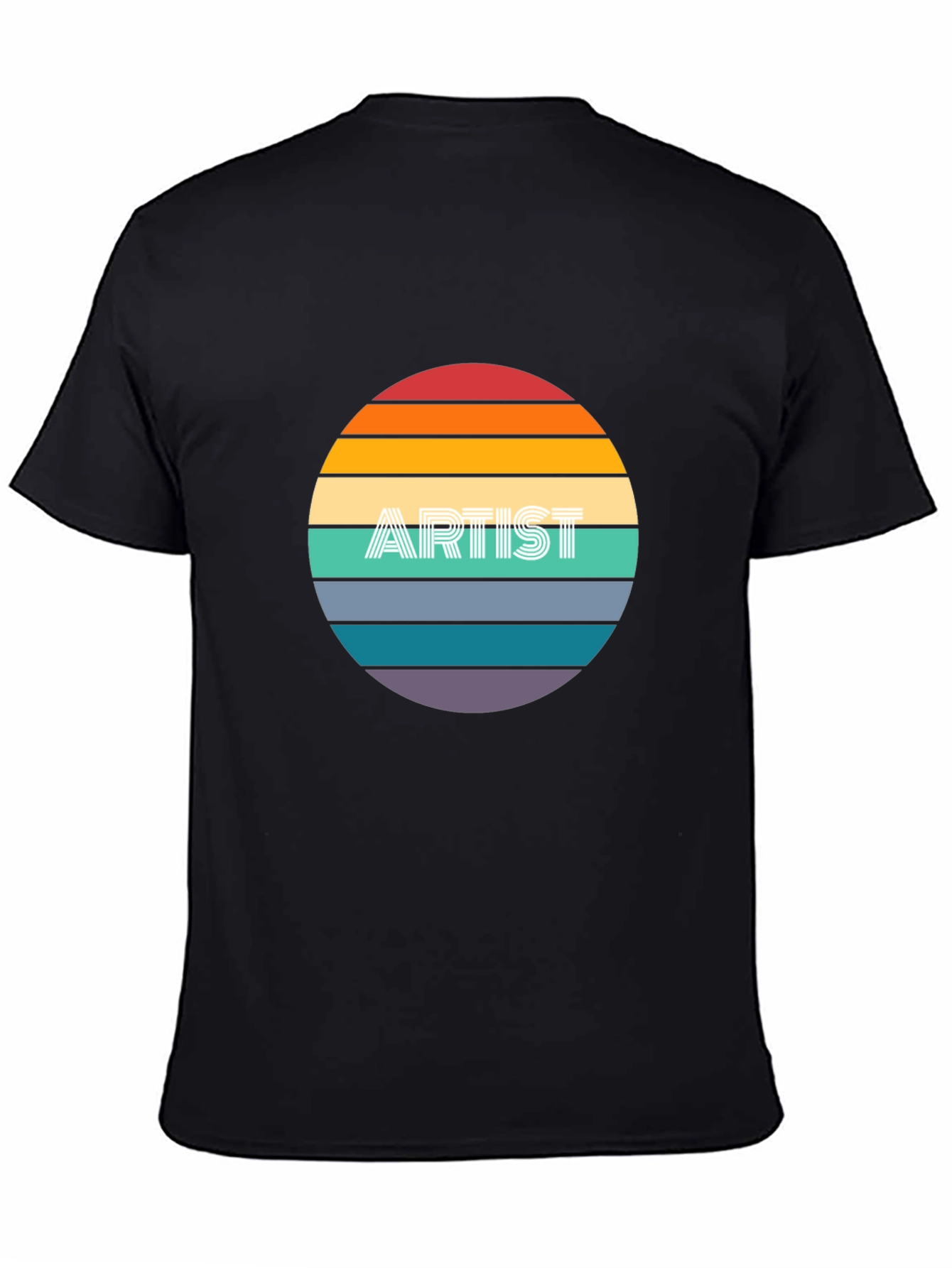 Artist Sunset Graphic T-Shirt - Soft Cotton Blend