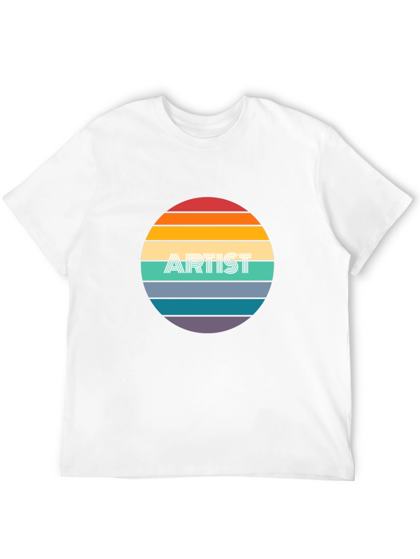 Artist Sunset Graphic T-Shirt - Soft Cotton Blend