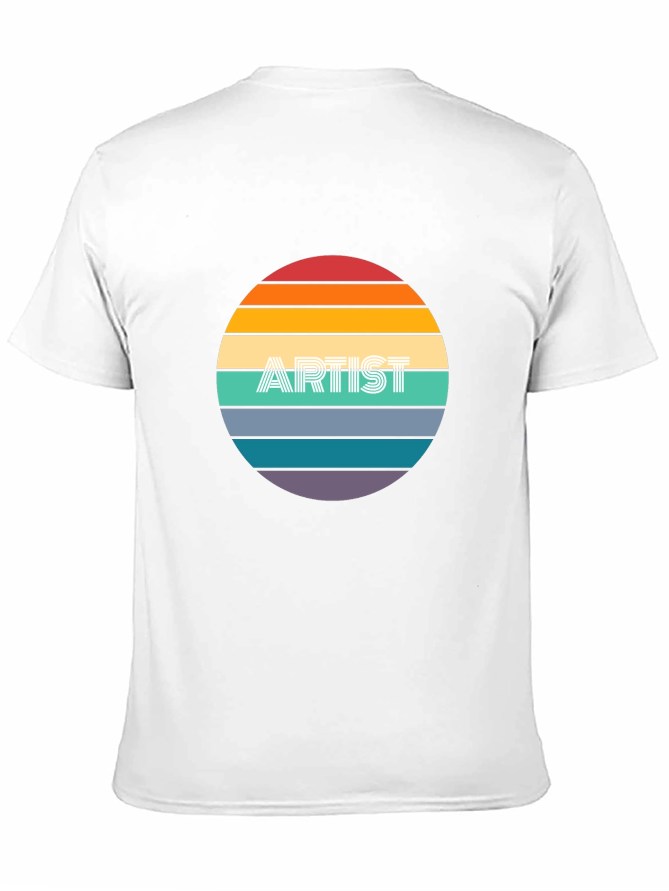 Artist Sunset Graphic T-Shirt - Soft Cotton Blend