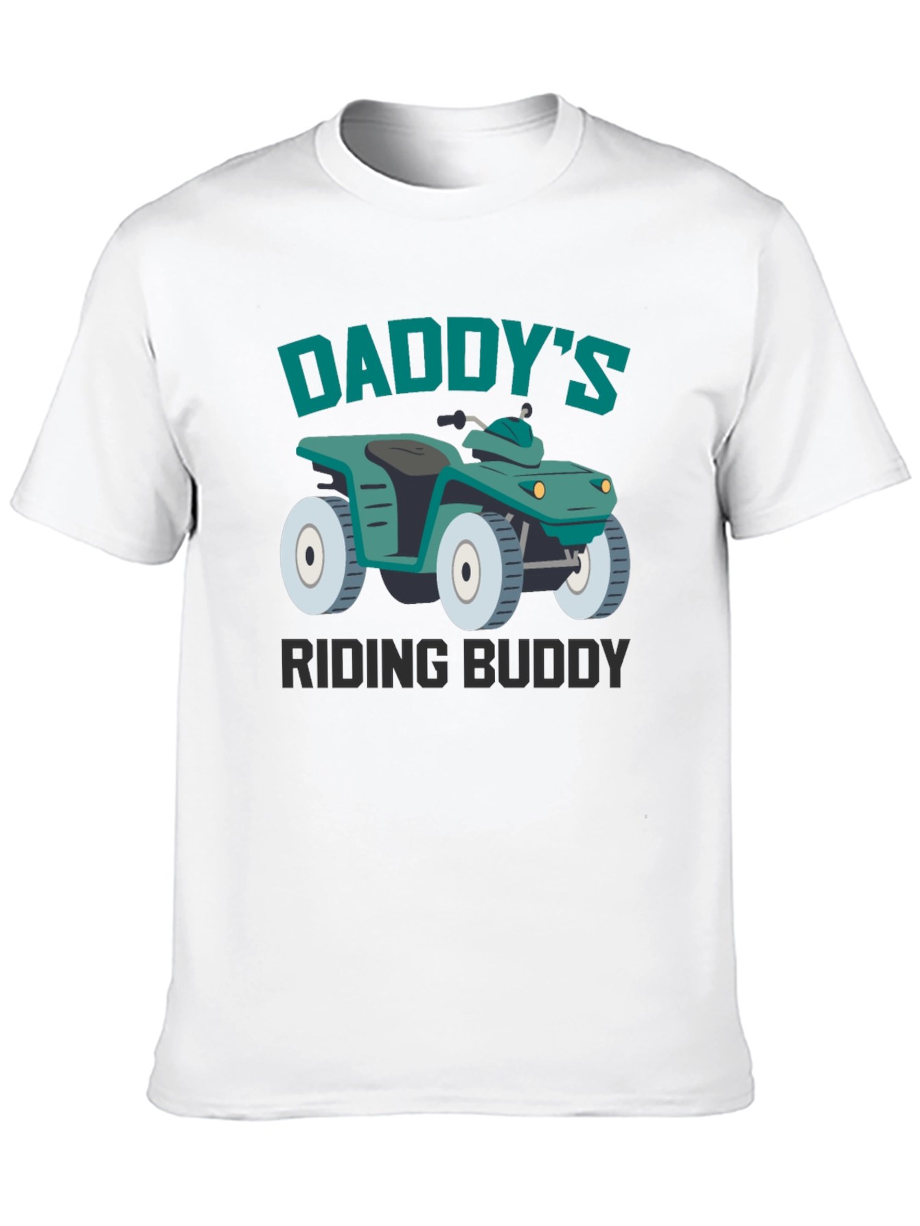 Daddys Riding Buddy ATV Graphic Tee