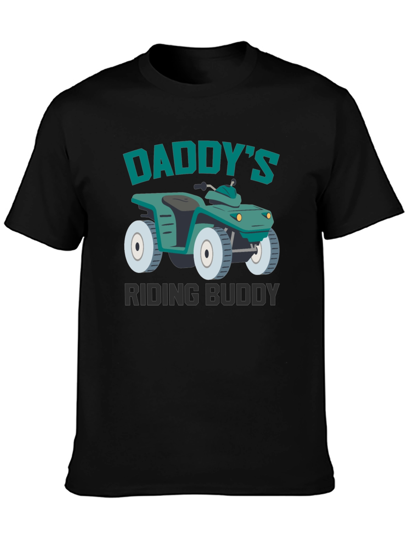 Daddys Riding Buddy ATV Graphic Tee
