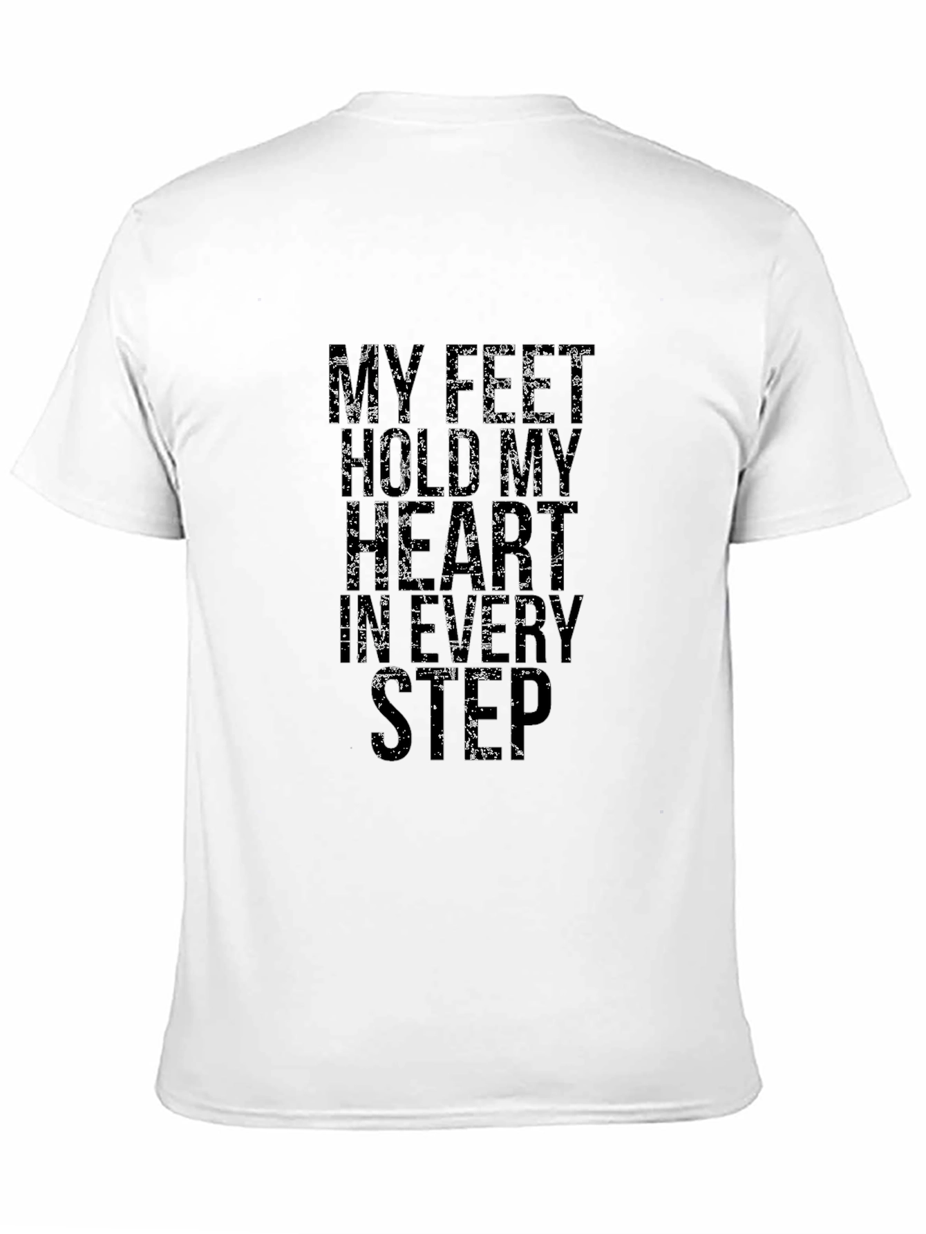 My Feet Heavenly Step Black Graphic Tee