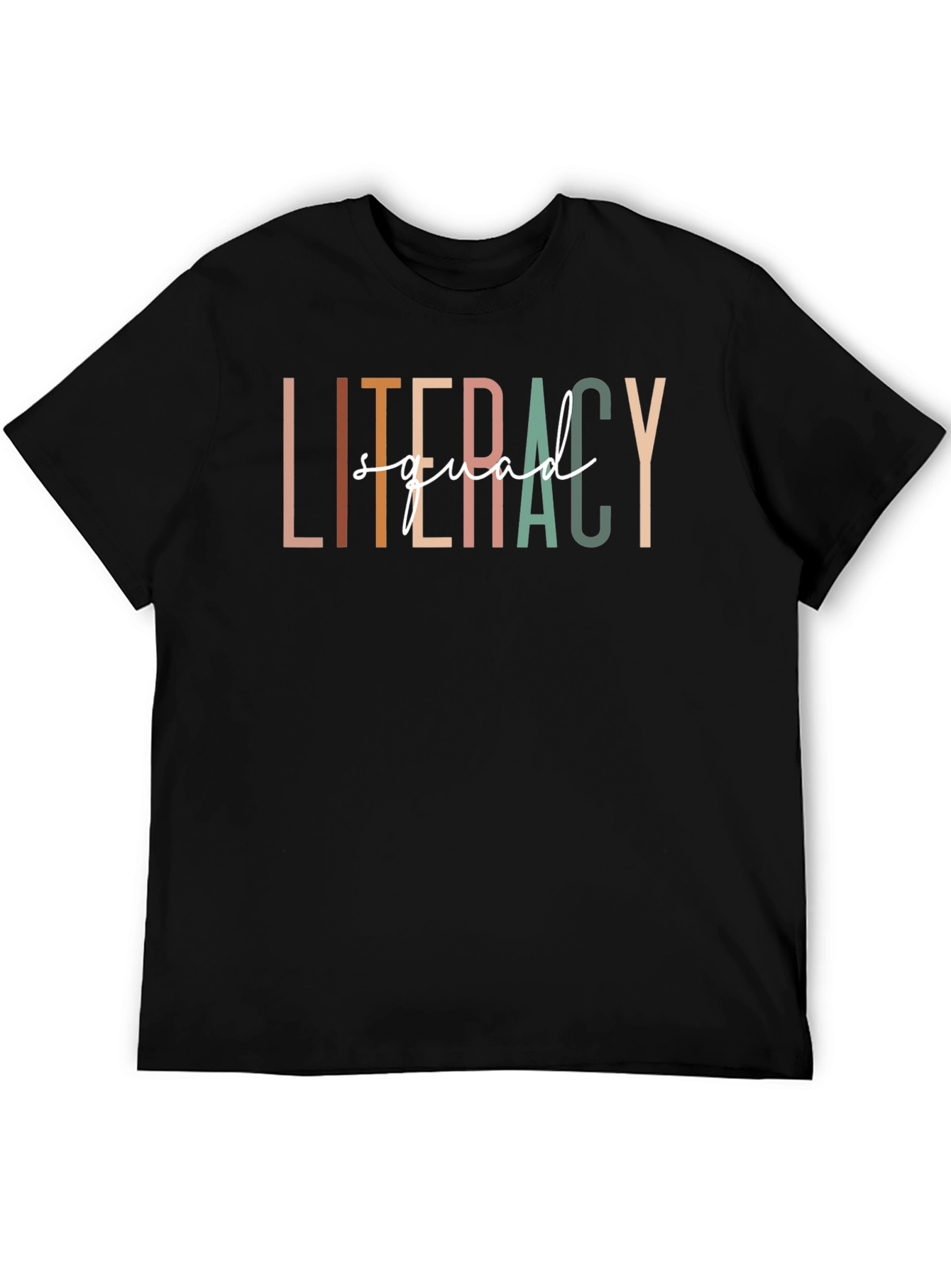 Literacy Squad Graphic Tee - Teacher Shirt