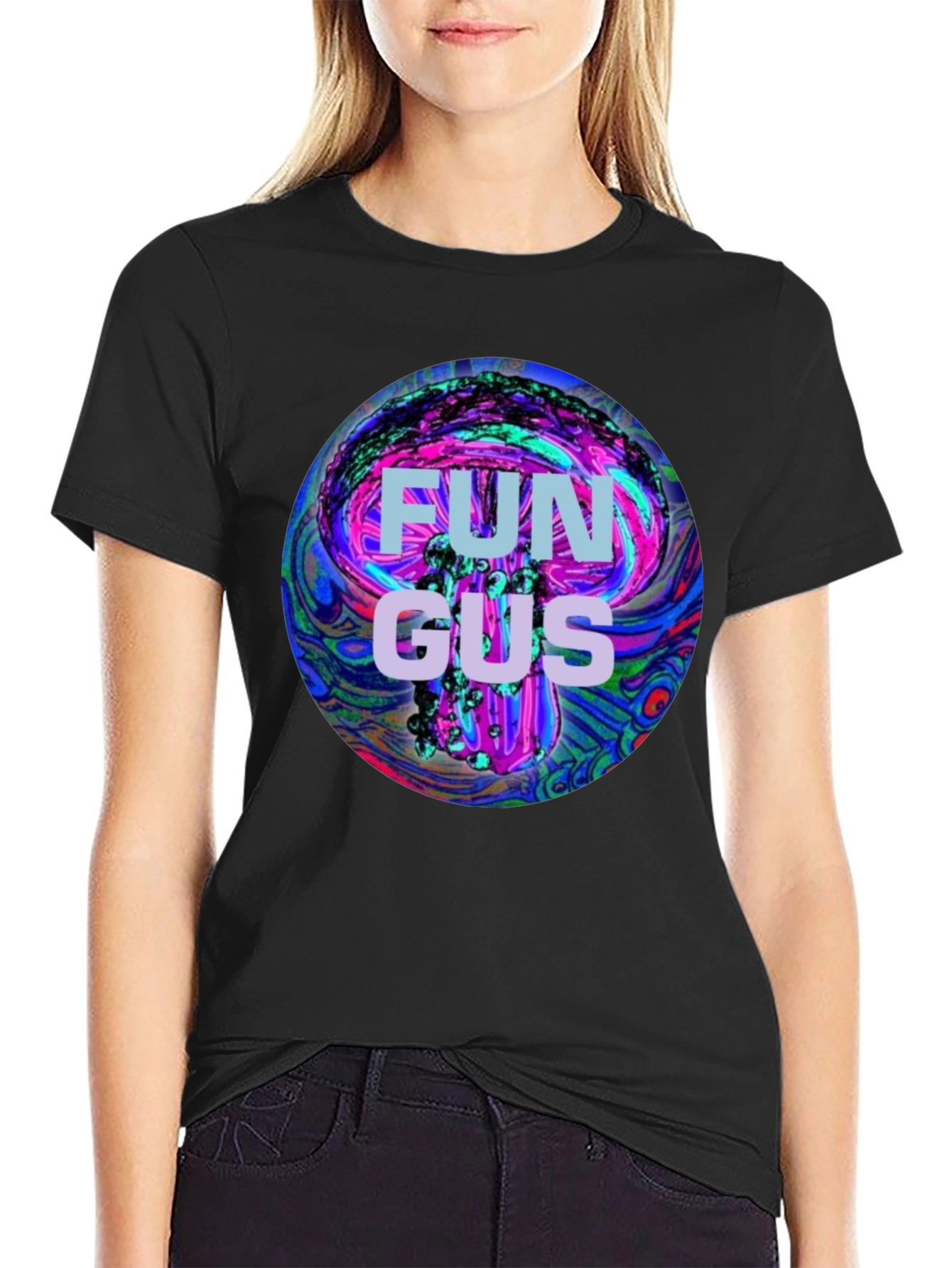 Psychedelic Fungus Graphic T-Shirt - Unisex Cotton Tee