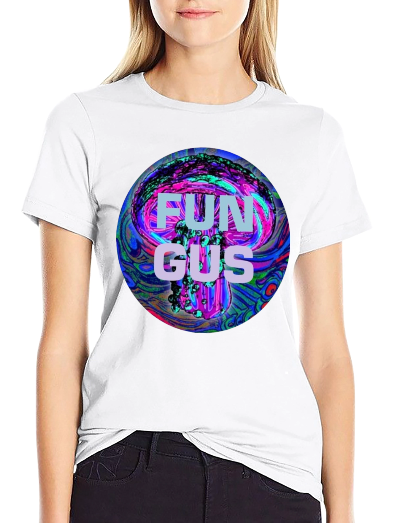 Psychedelic Fungus Graphic T-Shirt - Unisex Cotton Tee