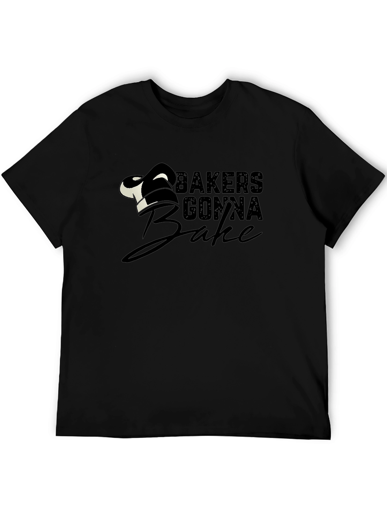 Bakers Gonna Bake Graphic T-Shirt - Black