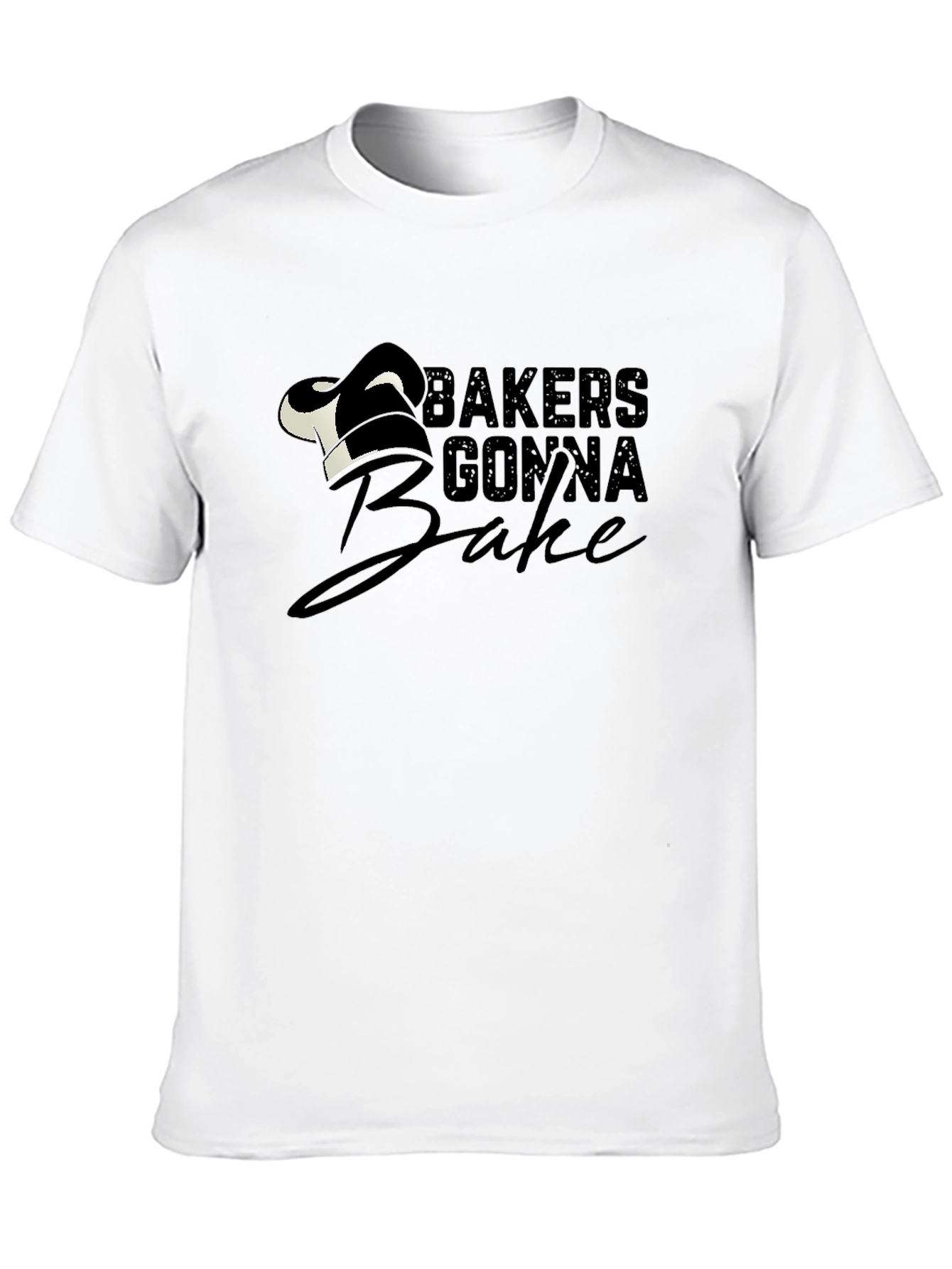 Bakers Gonna Bake Graphic T-Shirt - Black