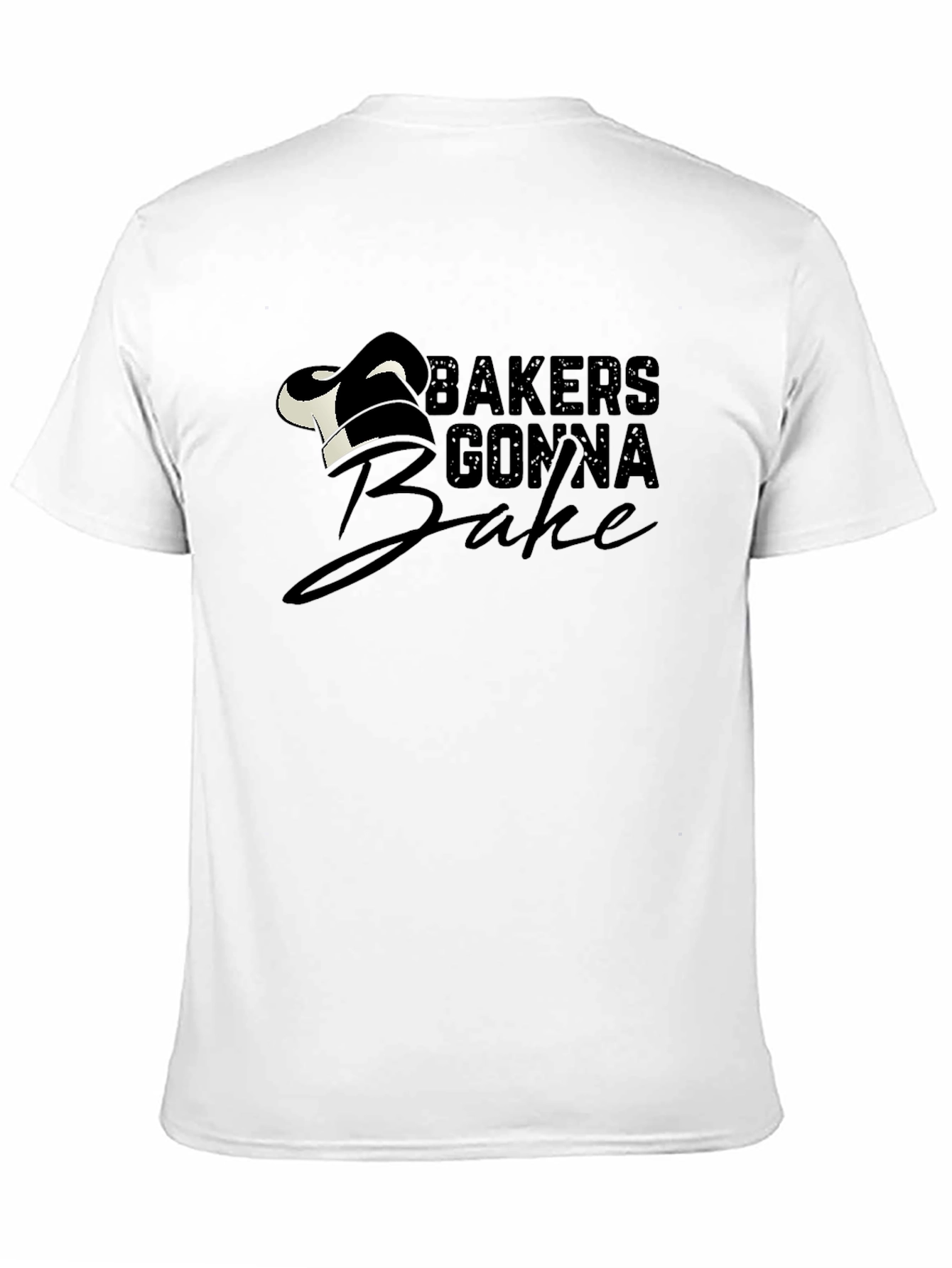 Bakers Gonna Bake Graphic T-Shirt - Black