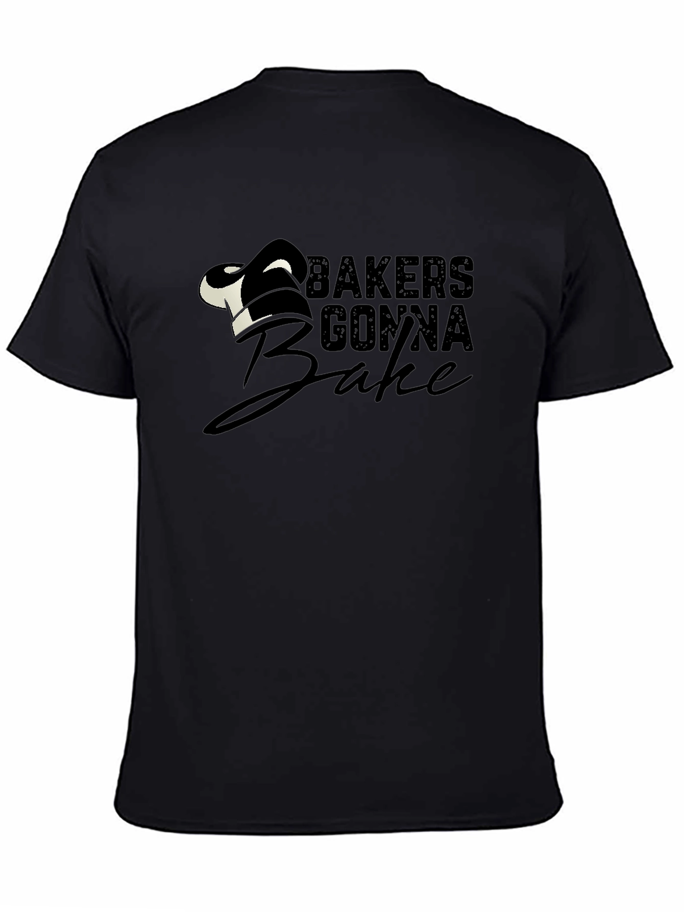 Bakers Gonna Bake Graphic T-Shirt - Black