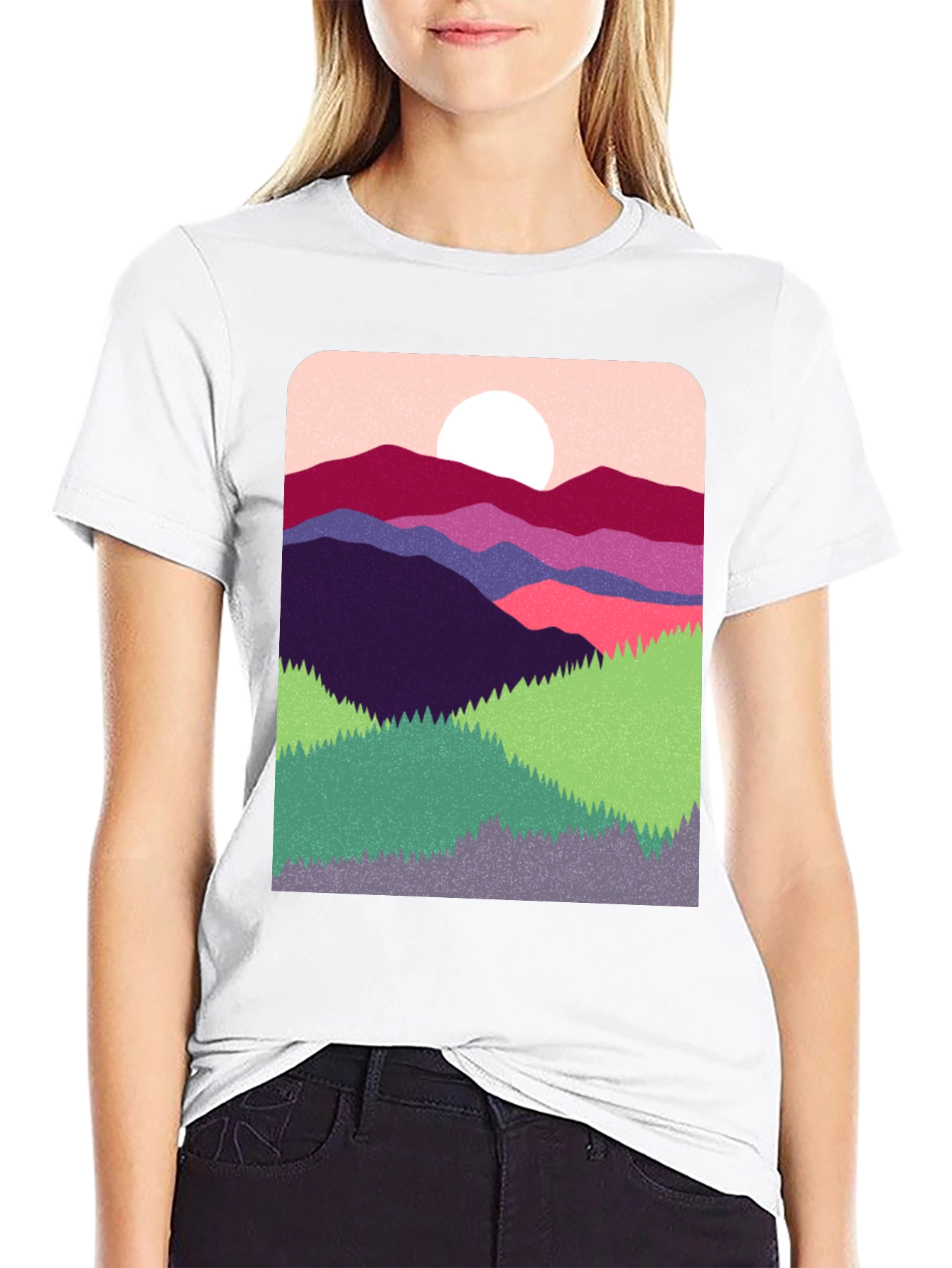 Mountain Graphic Tee - Nature Inspired T-Shirt