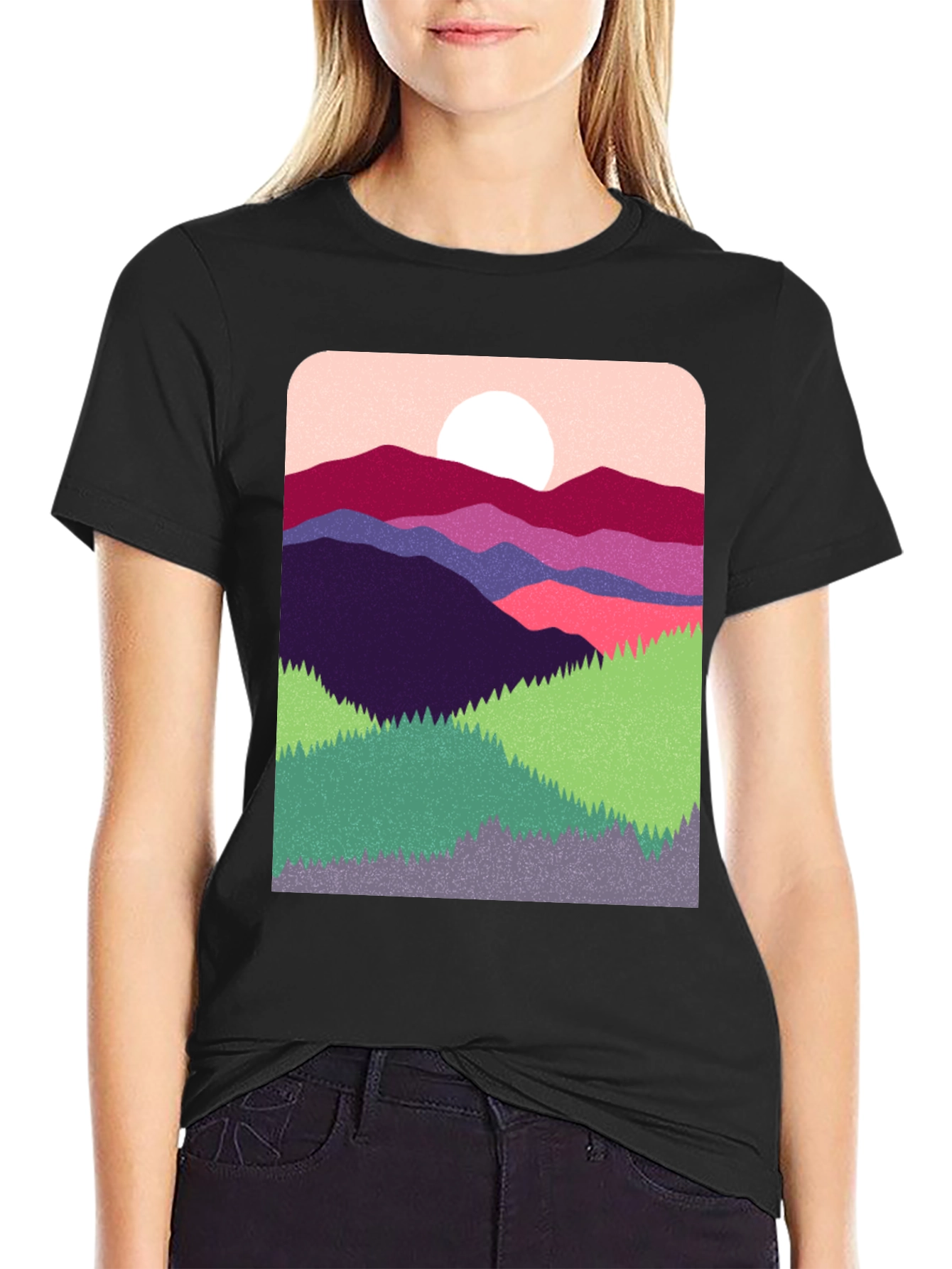 Mountain Graphic Tee - Nature Inspired T-Shirt